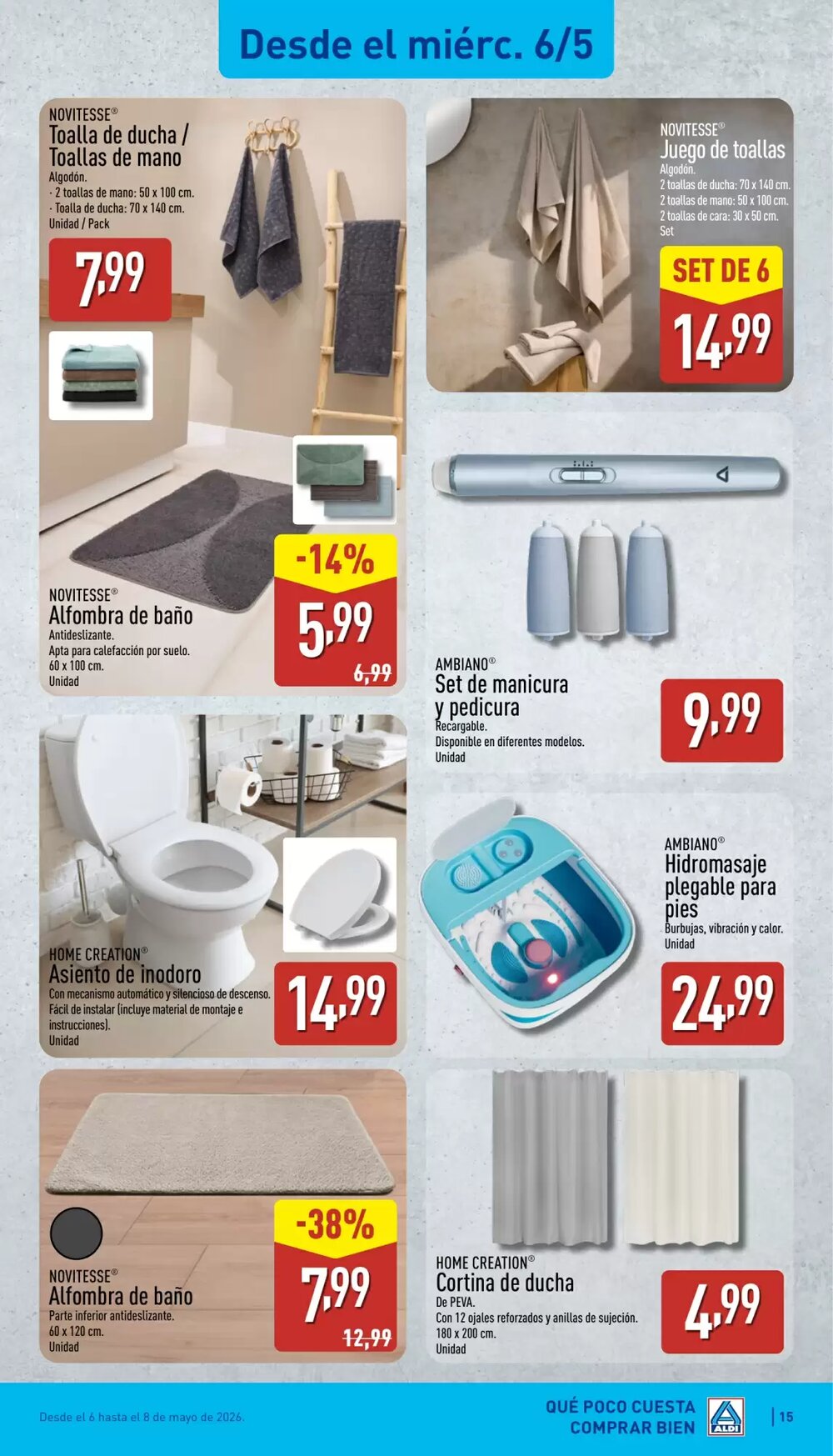 Folleto promocional de ALDI válido desde el 04/05/2026 - Página 15.