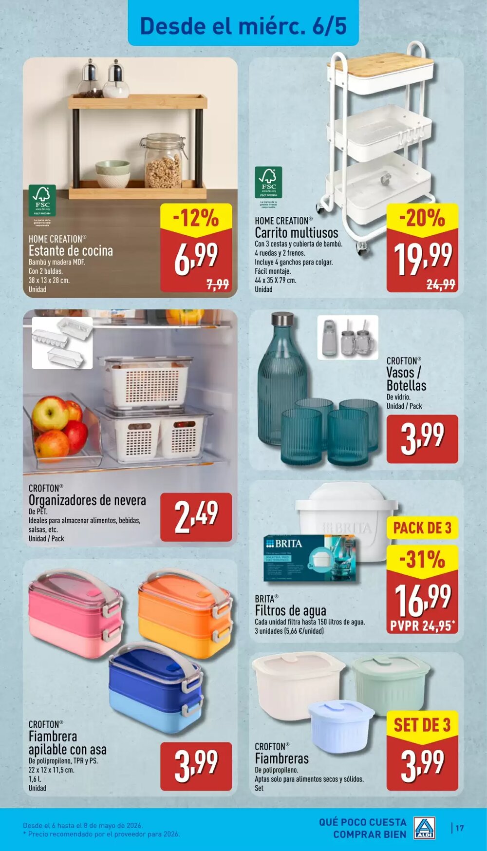Folleto promocional de ALDI válido desde el 04/05/2026 - Página 17.