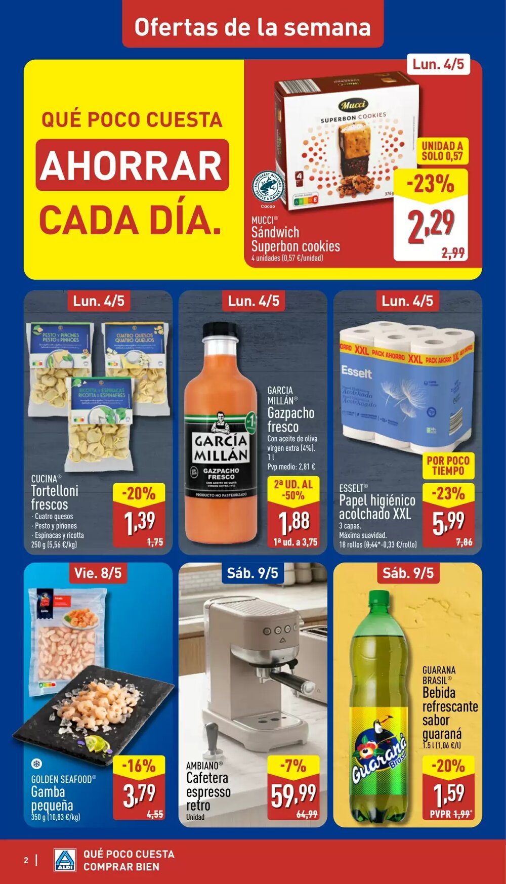 Folleto promocional de ALDI válido desde el 04/05/2026 - Página 2.