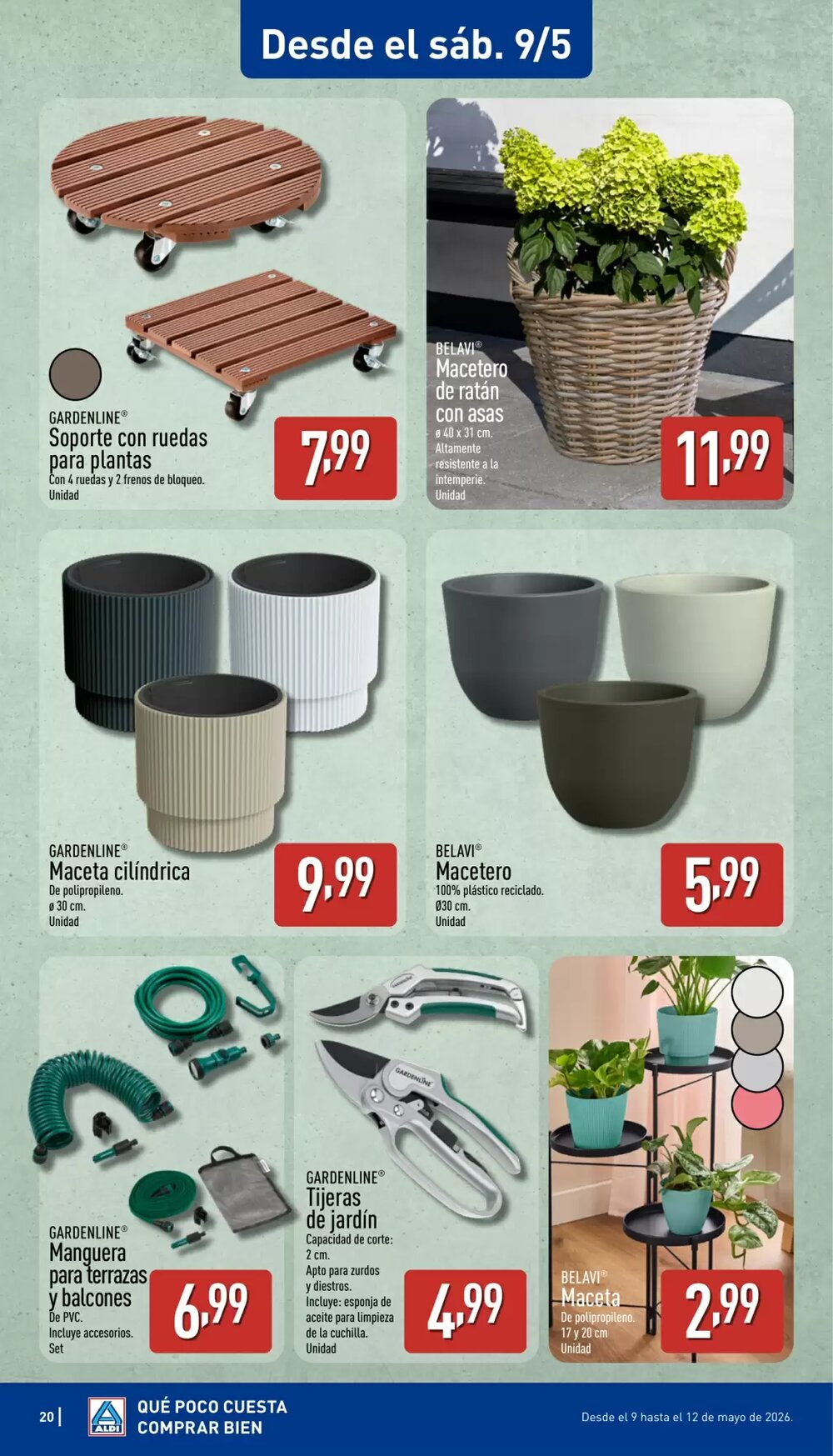 Folleto promocional de ALDI válido desde el 04/05/2026 - Página 20.