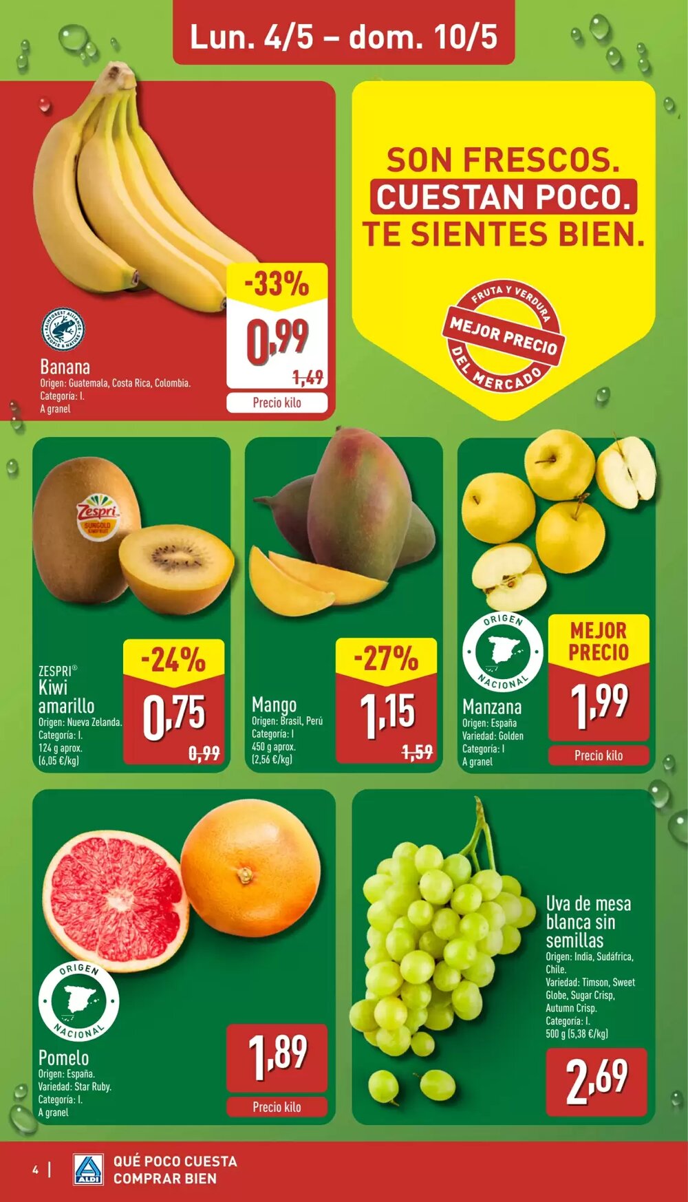 Folleto promocional de ALDI válido desde el 04/05/2026 - Página 4.