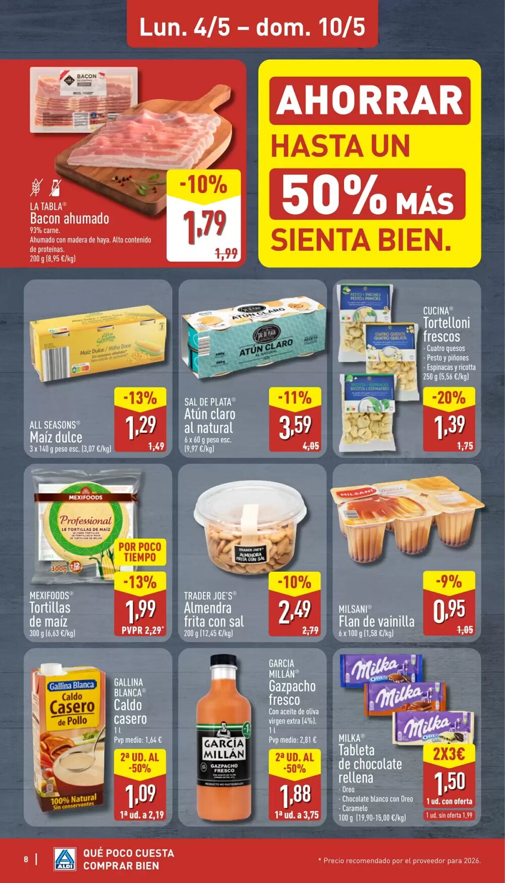 Folleto promocional de ALDI válido desde el 04/05/2026 - Página 8.