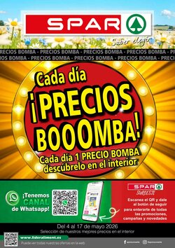 Folleto promocional de Spar válido desde el 04/05/2026