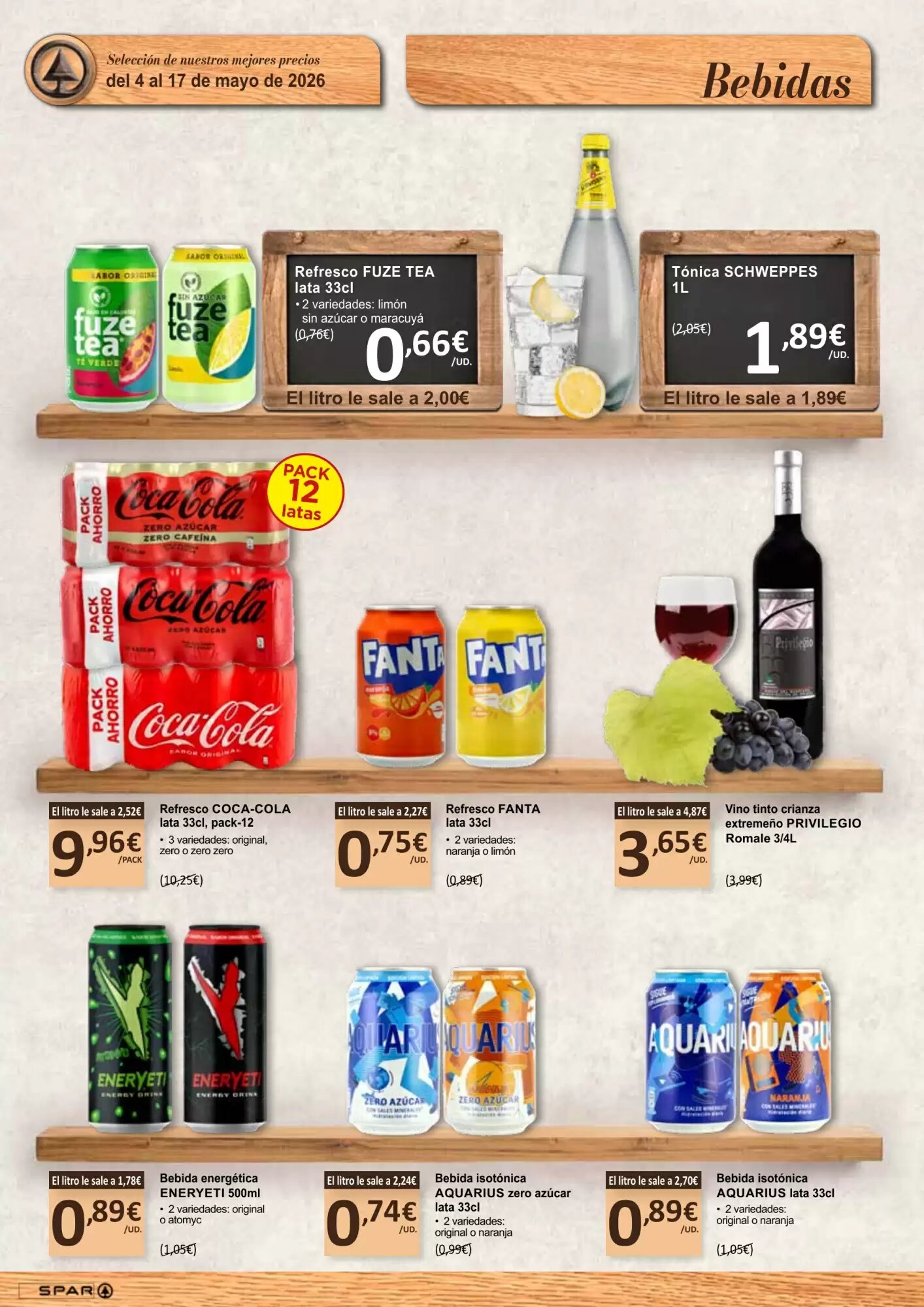 Folleto promocional de Spar válido desde el 04/05/2026 - Página 4.