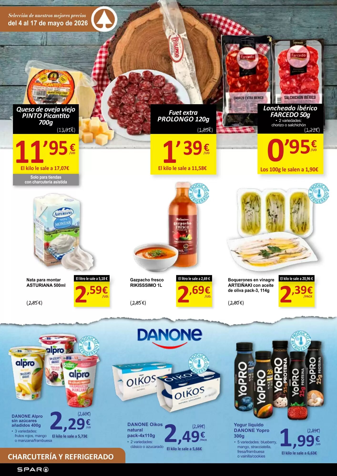 Folleto promocional de Spar válido desde el 04/05/2026 - Página 8.