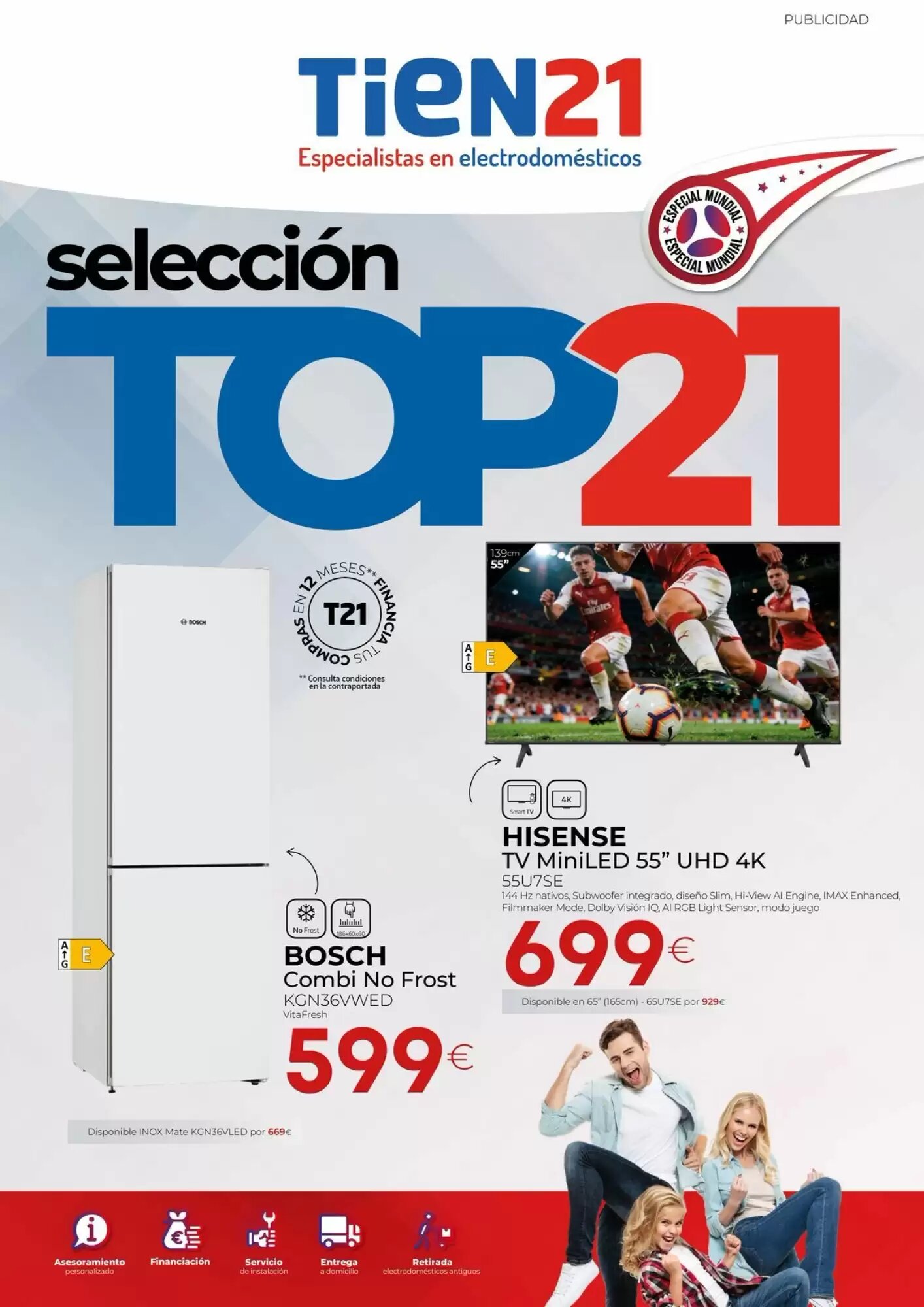 Folleto promocional de Tien 21 válido desde el 04/05/2026 - Página 1.