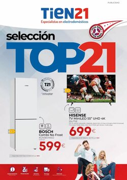 Folleto promocional de Tien 21 válido desde el 04/05/2026