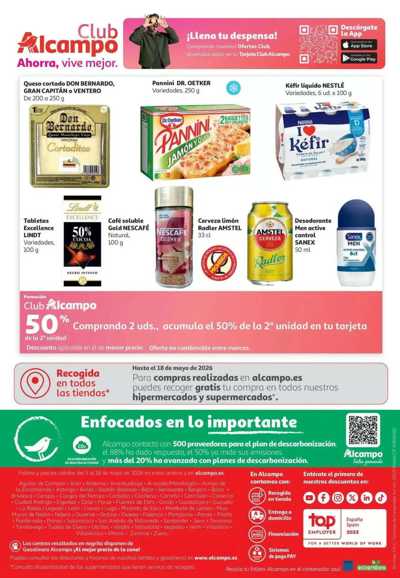 Folleto promocional de Alcampo válido desde el 04/05/2026 - Página 8.