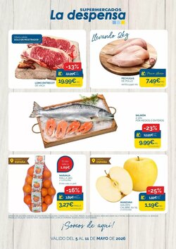 Folleto promocional de Supermercados La Despensa válido desde el 05/05/2026