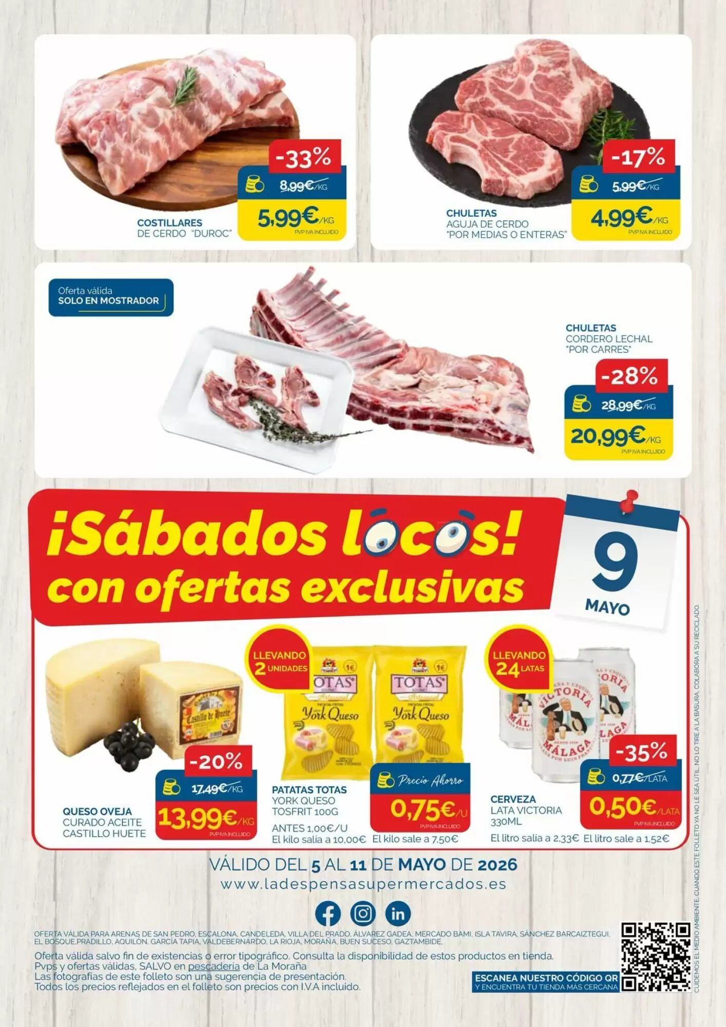 Folleto promocional de Supermercados La Despensa válido desde el 05/05/2026 - Página 4.