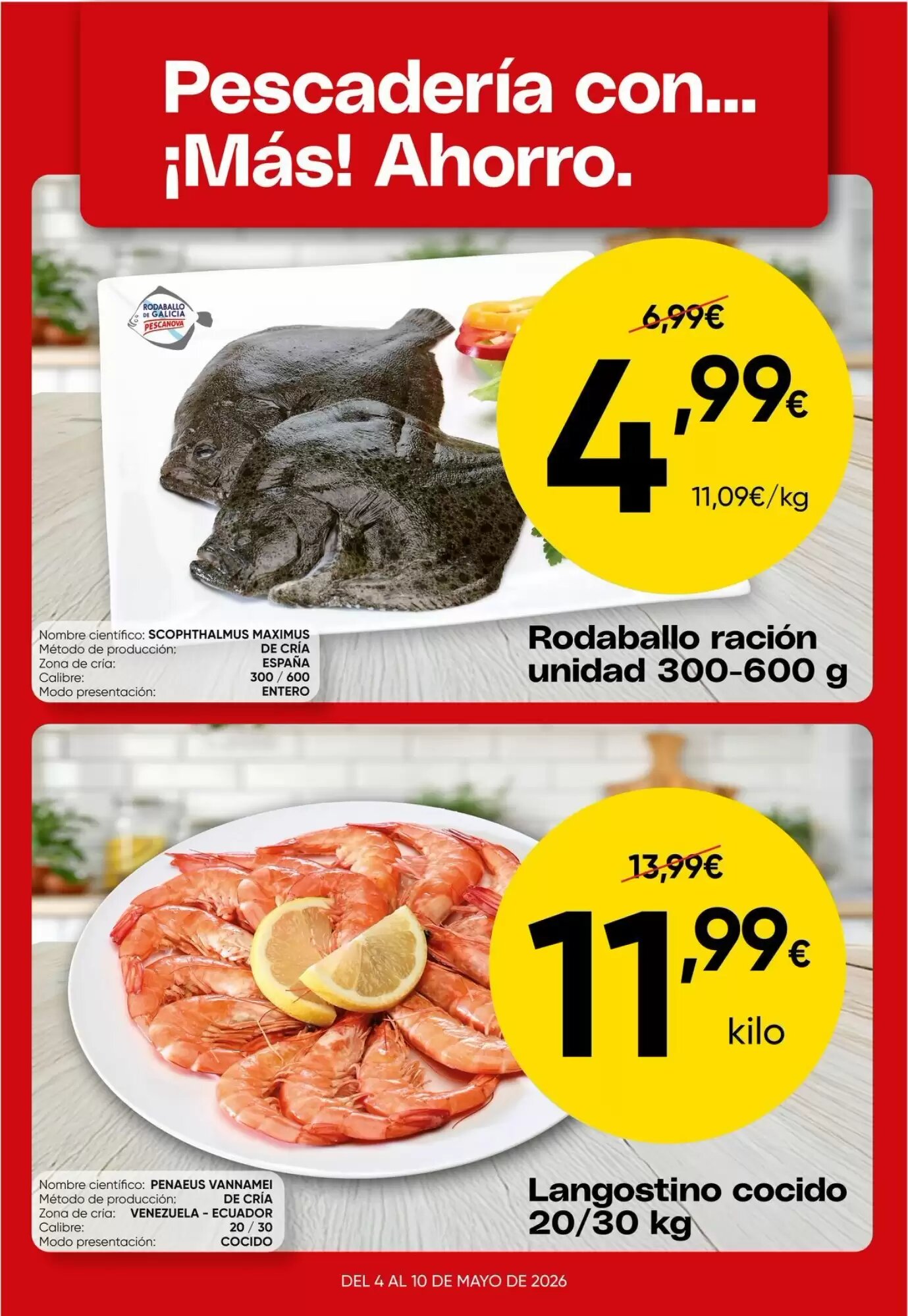 Folleto promocional de FROIZ válido desde el 05/05/2026 - Página 2.