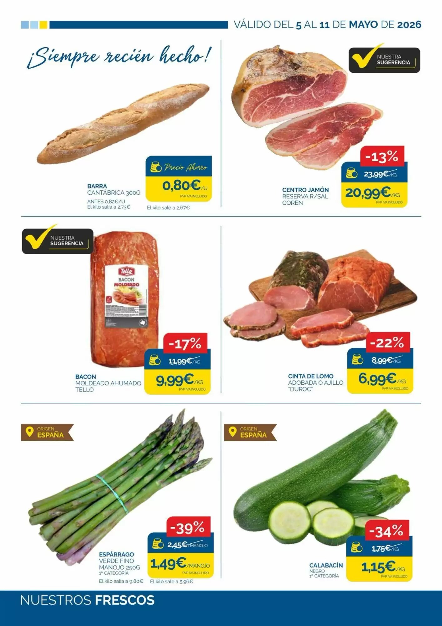 Folleto promocional de Cash Ecofamilia válido desde el 05/05/2026 - Página 2.