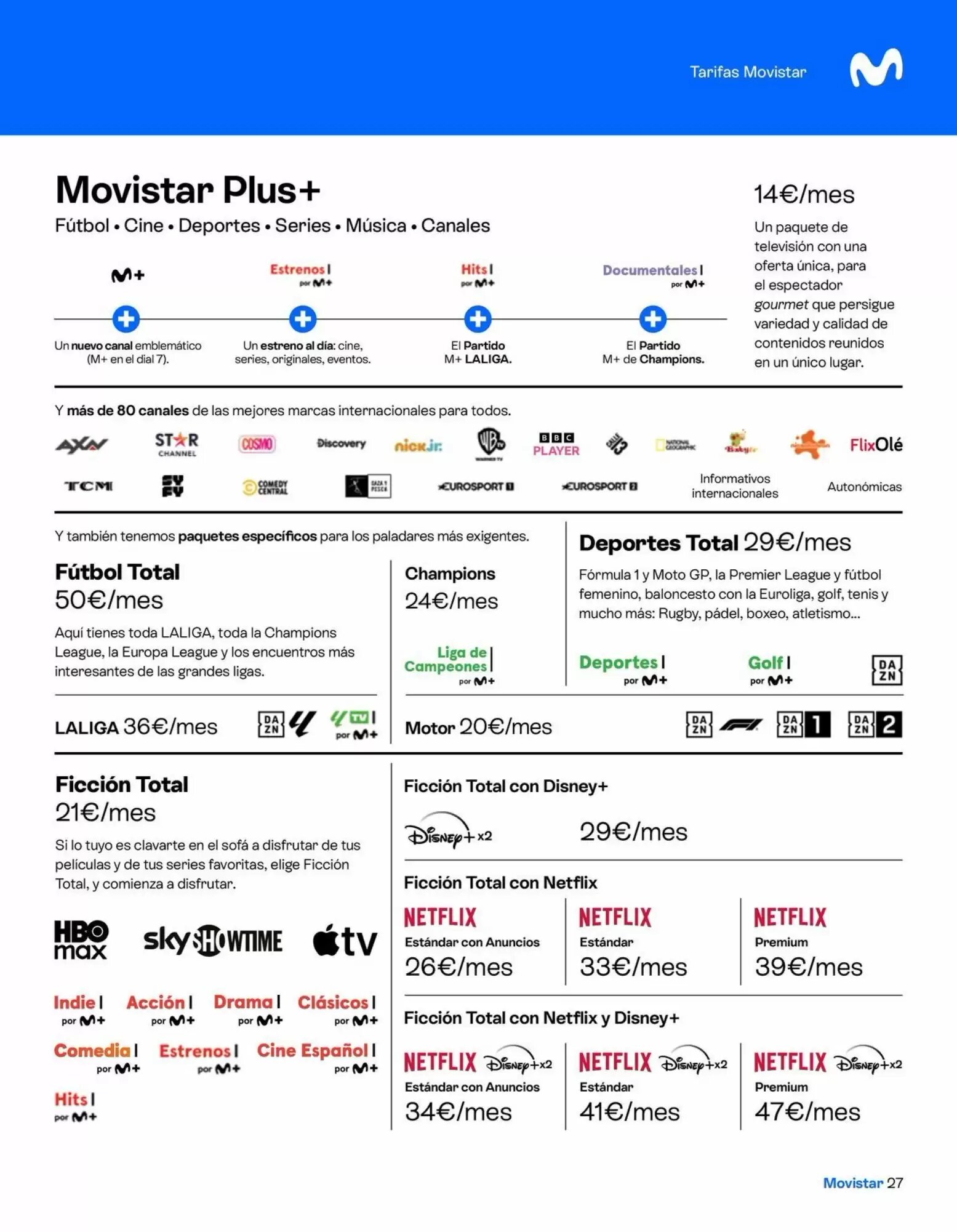 Folleto promocional de Movistar válido desde el 05/05/2026 - Página 27.