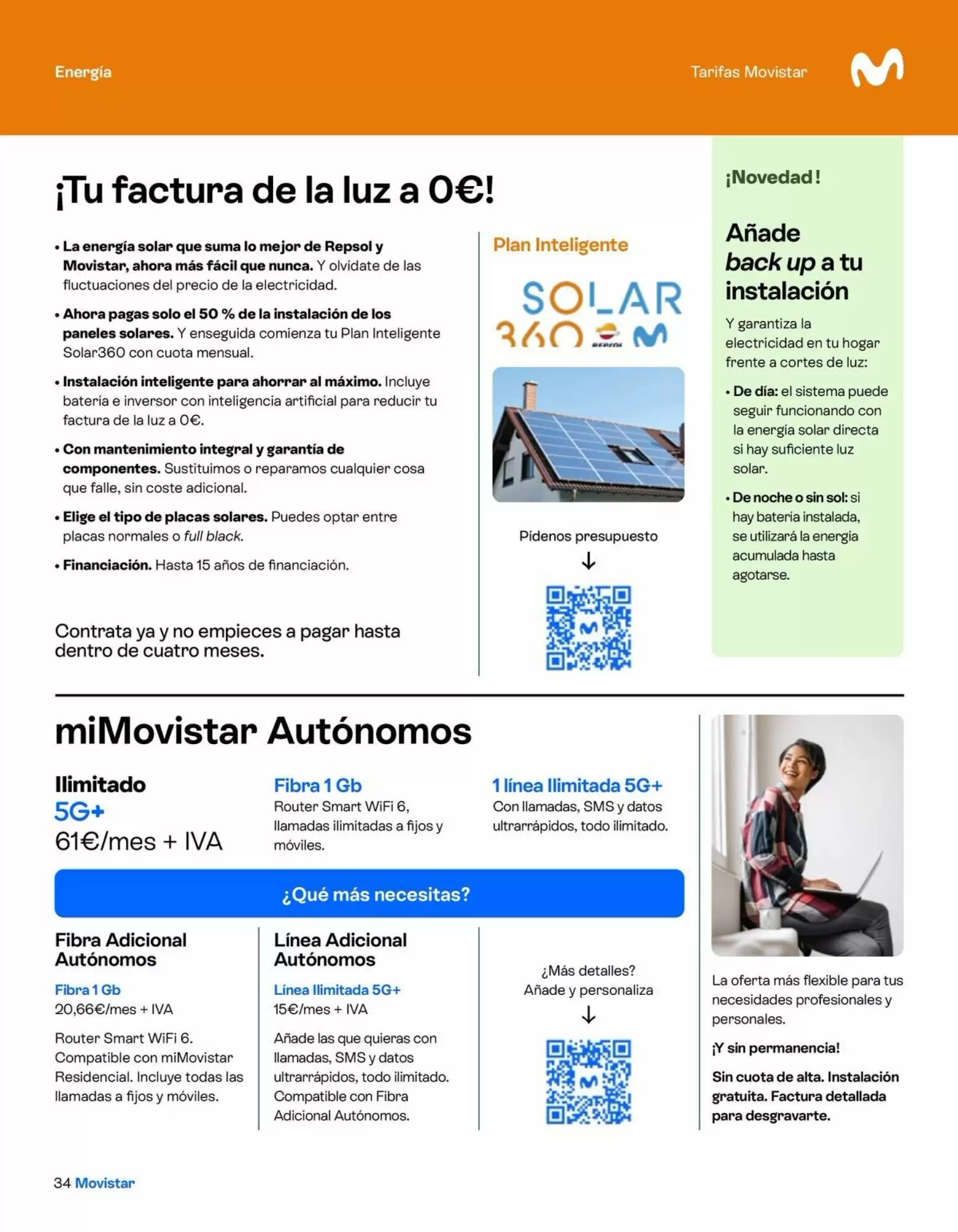 Folleto promocional de Movistar válido desde el 05/05/2026 - Página 34.