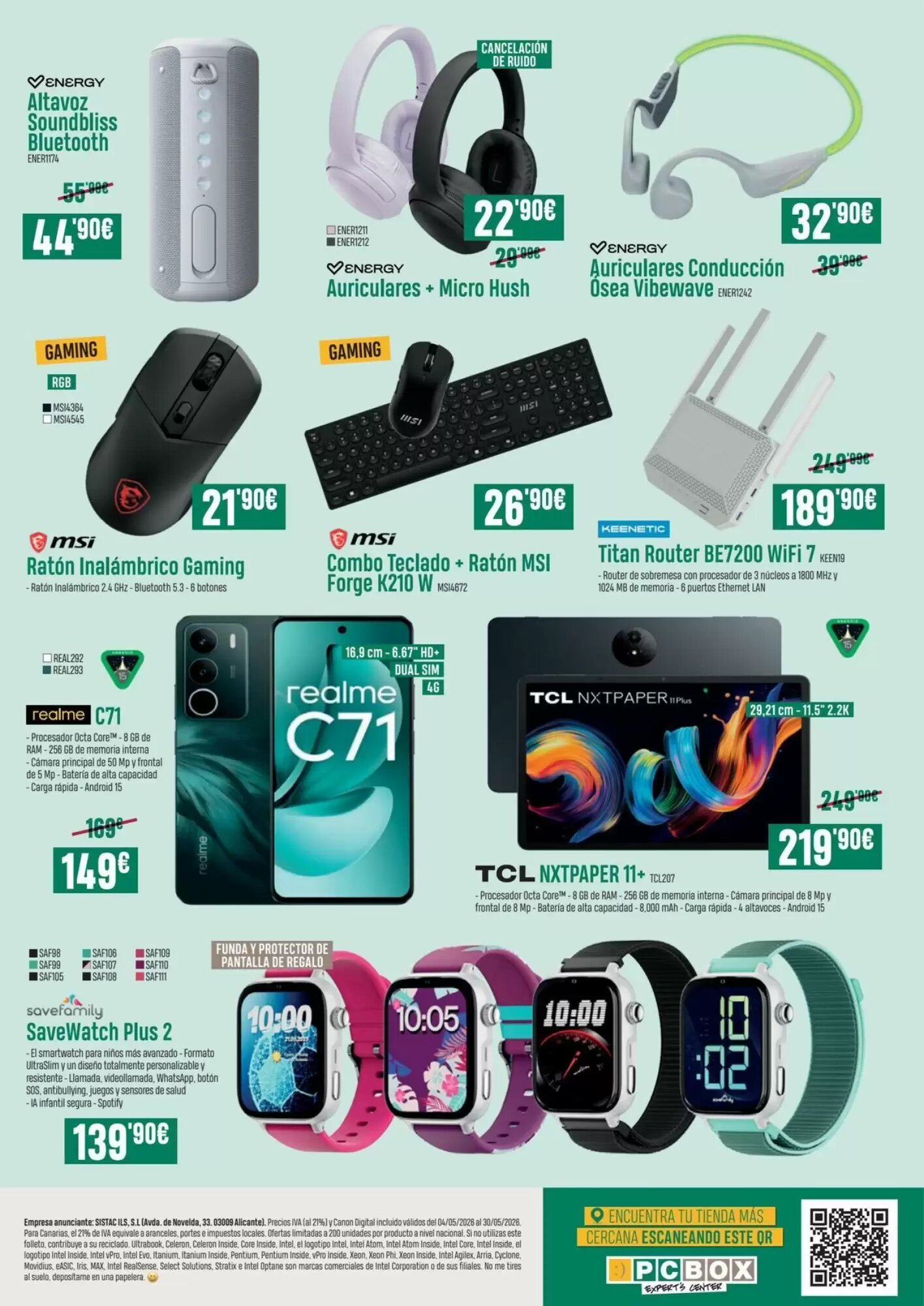 Folleto promocional de PCBox válido desde el 05/05/2026 - Página 4.