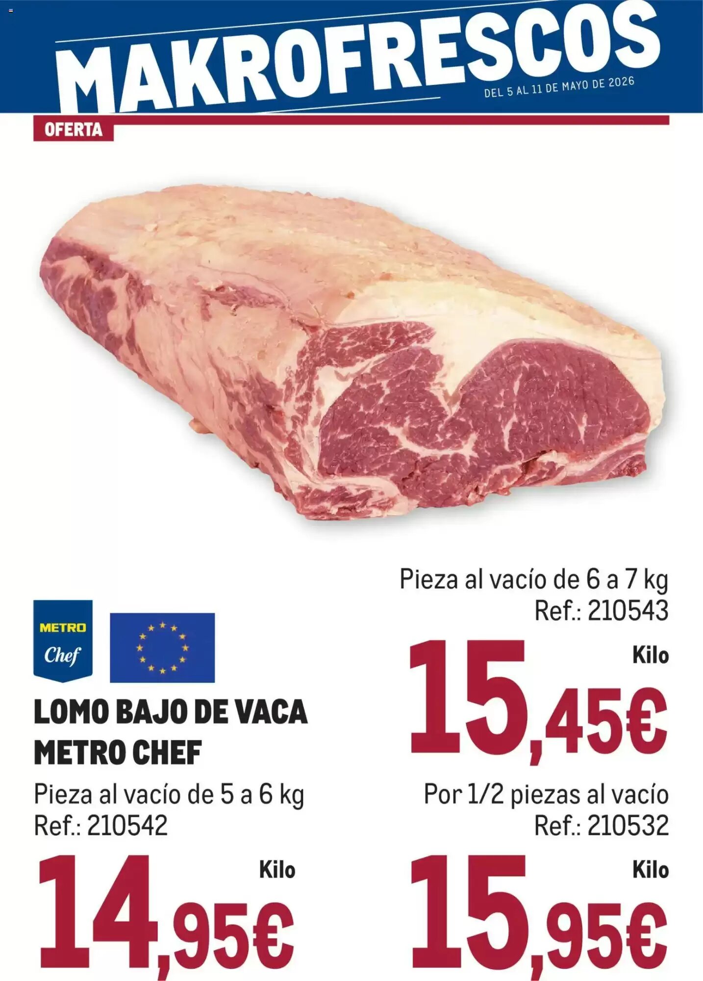 Folleto promocional de Makro válido desde el 05/05/2026 - Página 1.