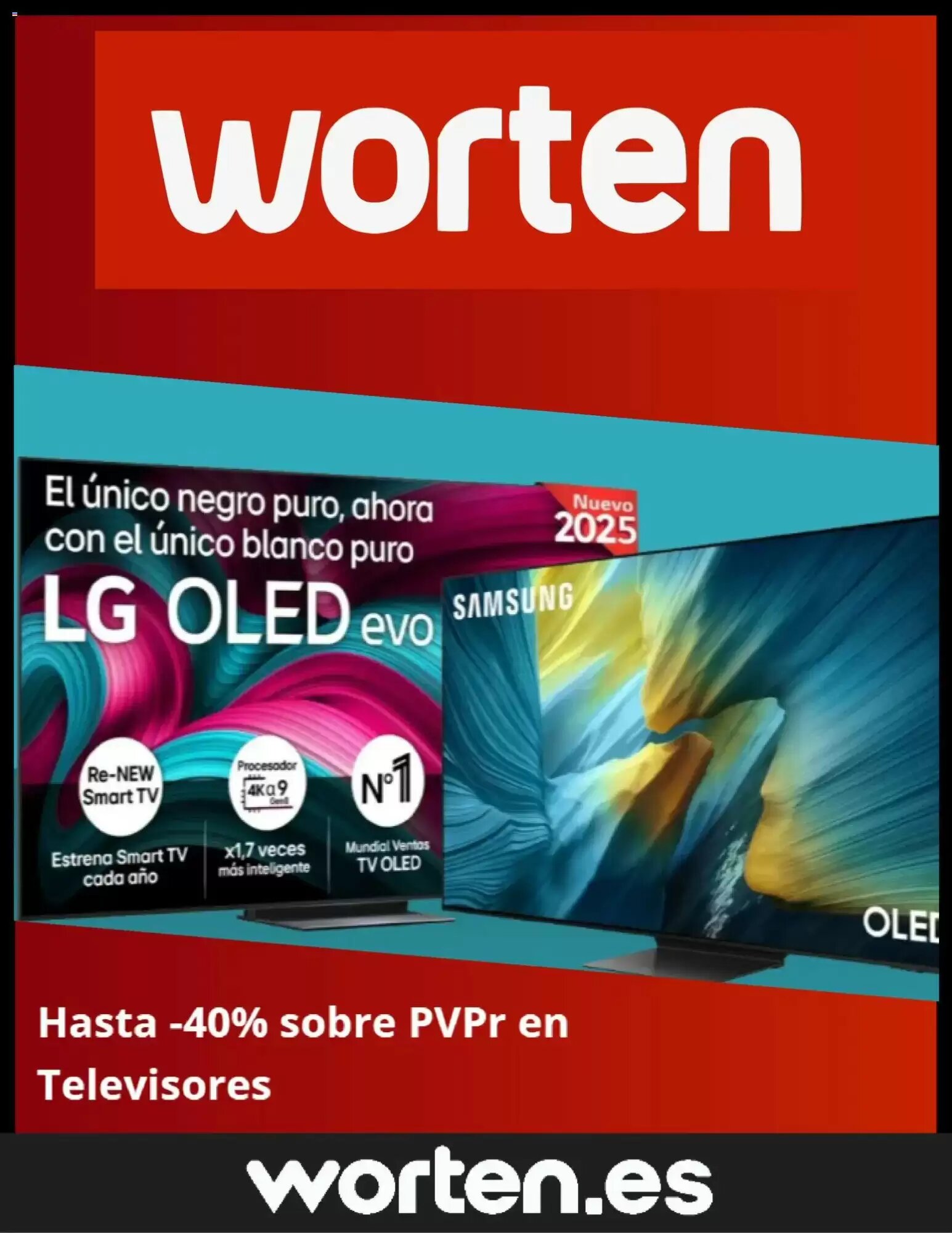 Folleto promocional de Worten válido desde el 05/05/2026 - Página 1.