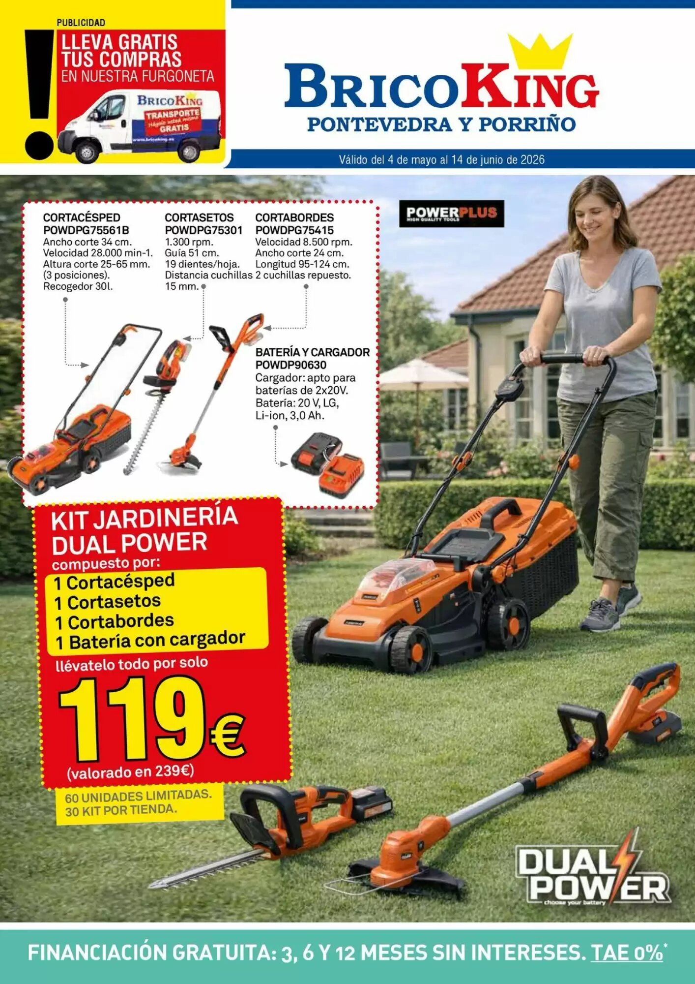 Folleto promocional de Bricoking válido desde el 05/05/2026 - Página 1.