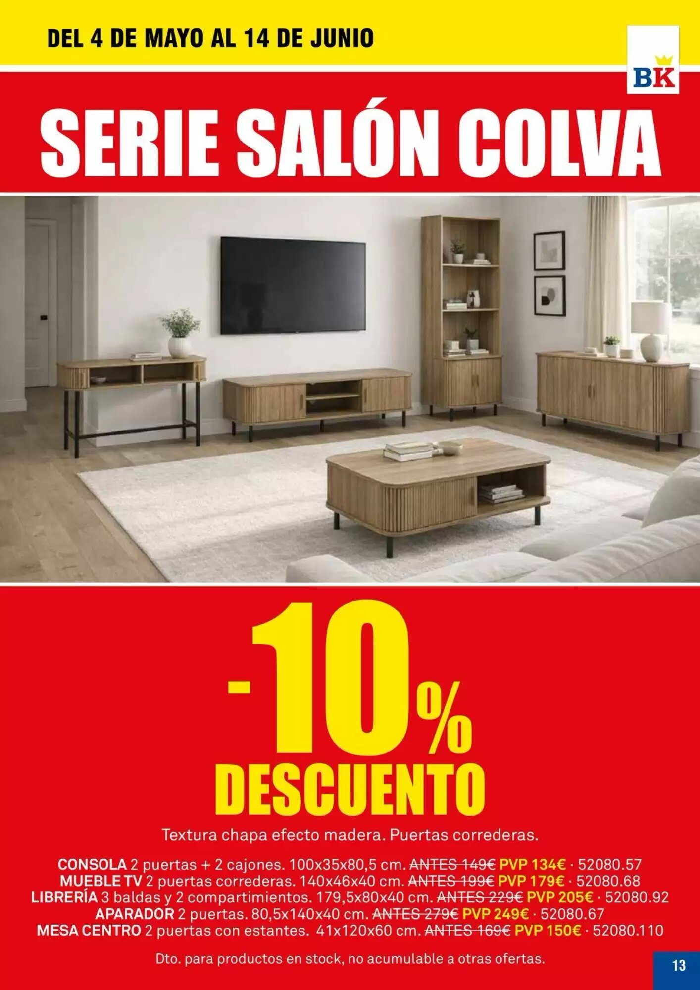 Folleto promocional de Bricoking válido desde el 05/05/2026 - Página 13.