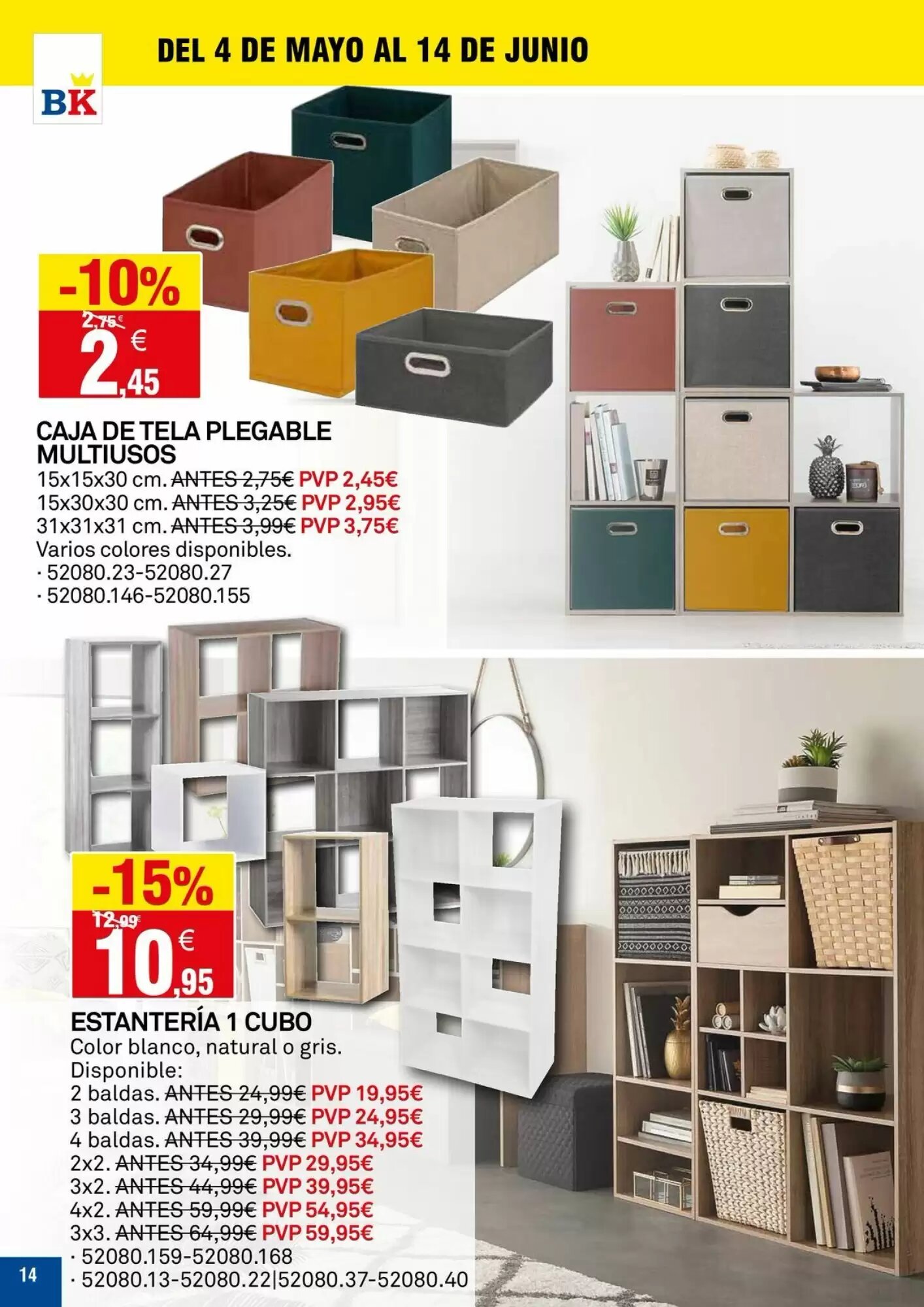 Folleto promocional de Bricoking válido desde el 05/05/2026 - Página 14.