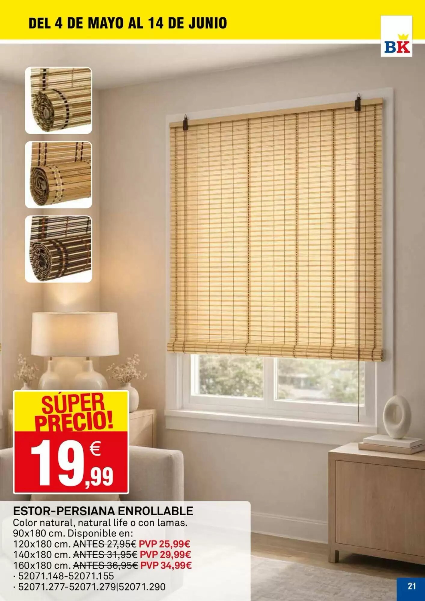 Folleto promocional de Bricoking válido desde el 05/05/2026 - Página 21.