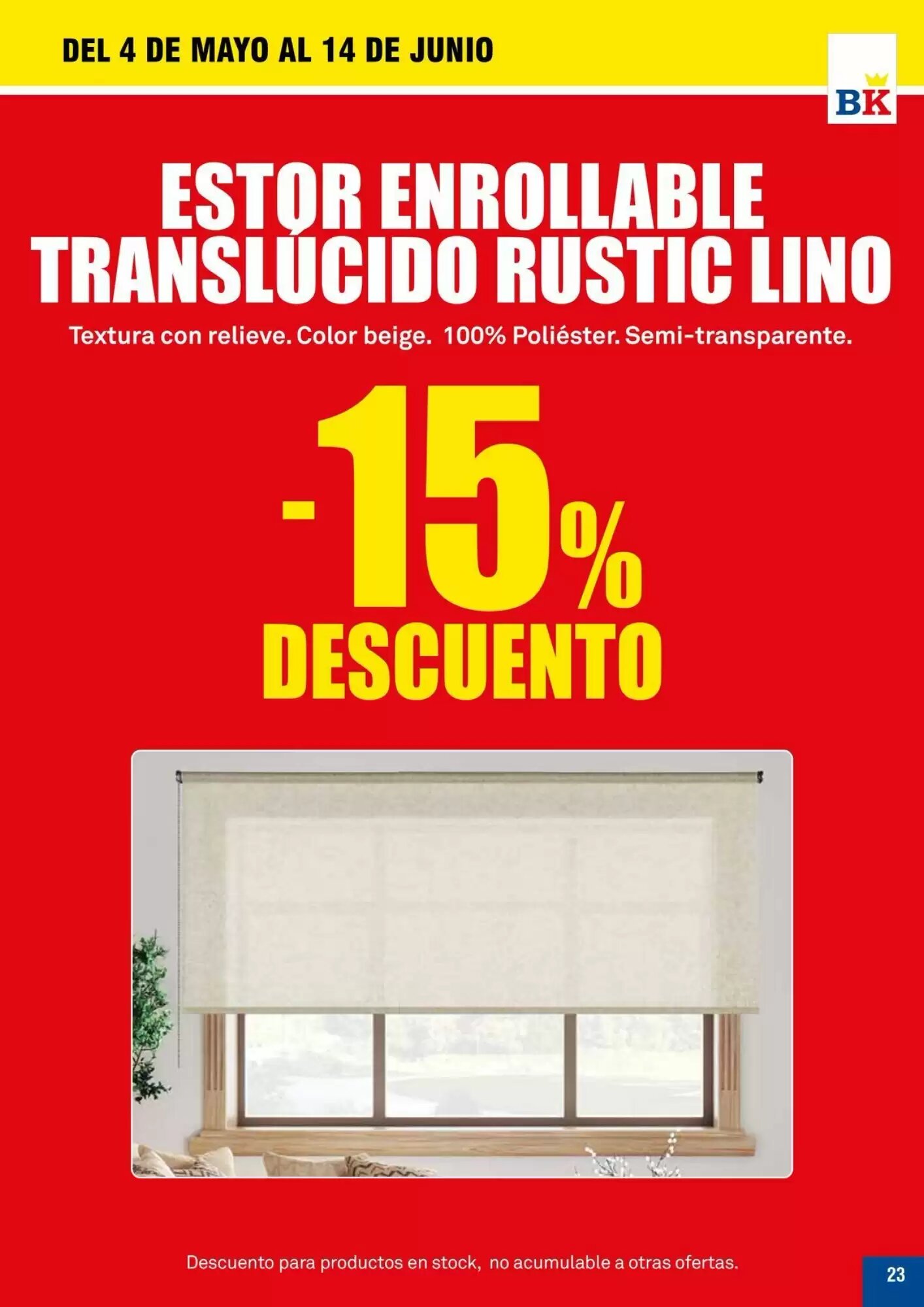 Folleto promocional de Bricoking válido desde el 05/05/2026 - Página 23.