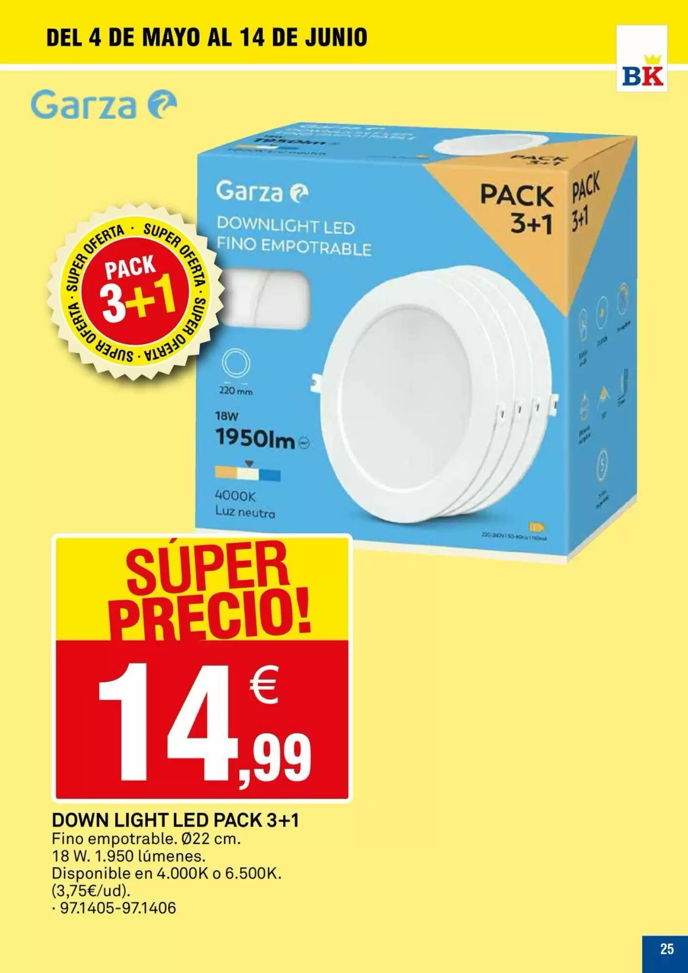 Folleto promocional de Bricoking válido desde el 05/05/2026 - Página 25.
