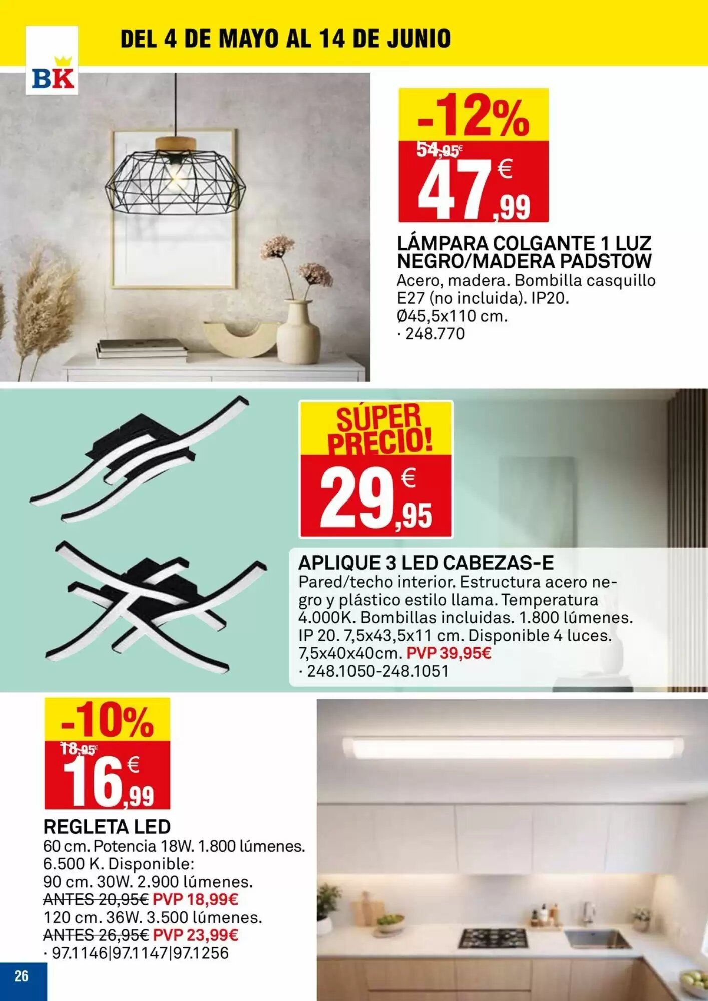 Folleto promocional de Bricoking válido desde el 05/05/2026 - Página 26.