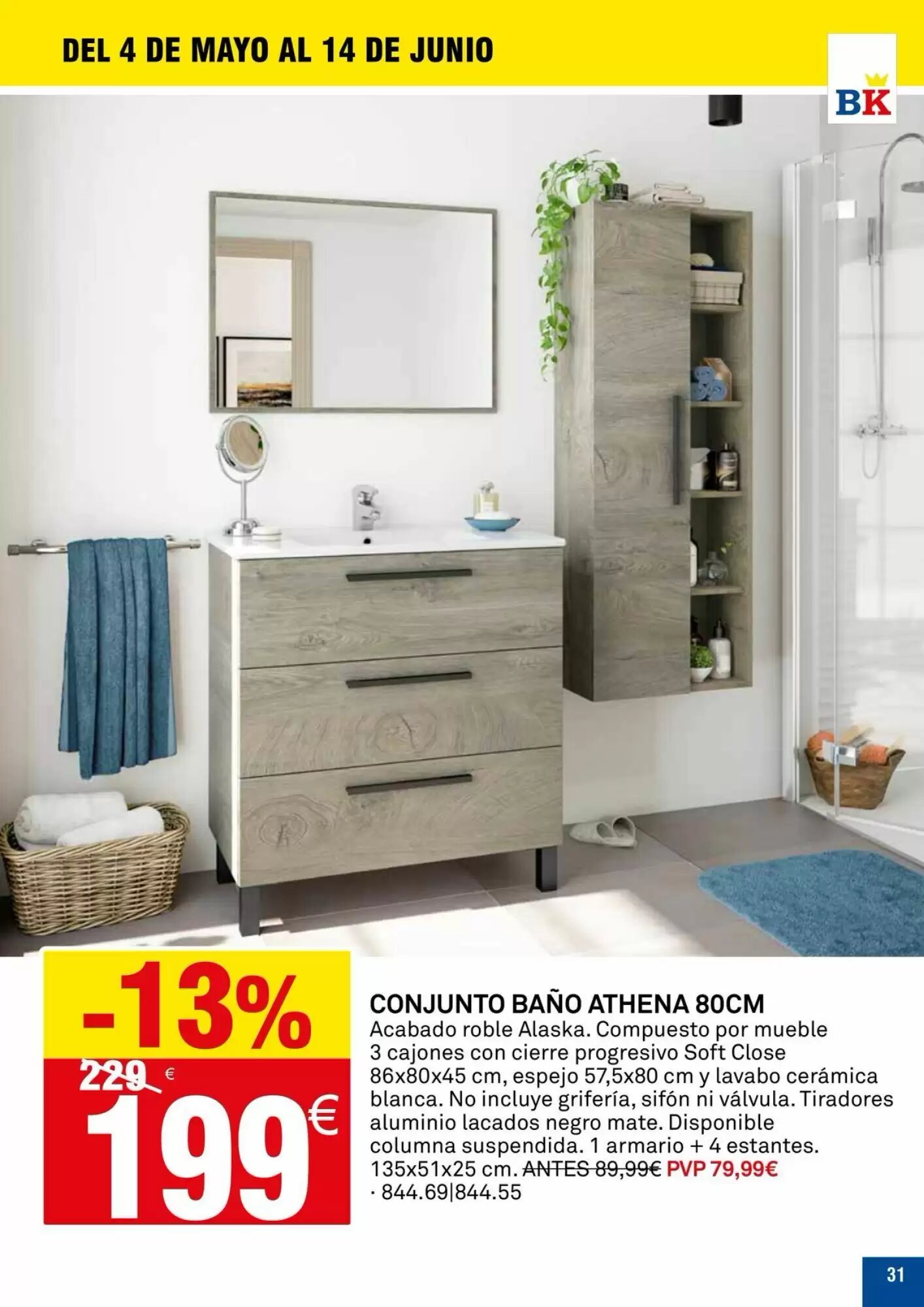 Folleto promocional de Bricoking válido desde el 05/05/2026 - Página 31.