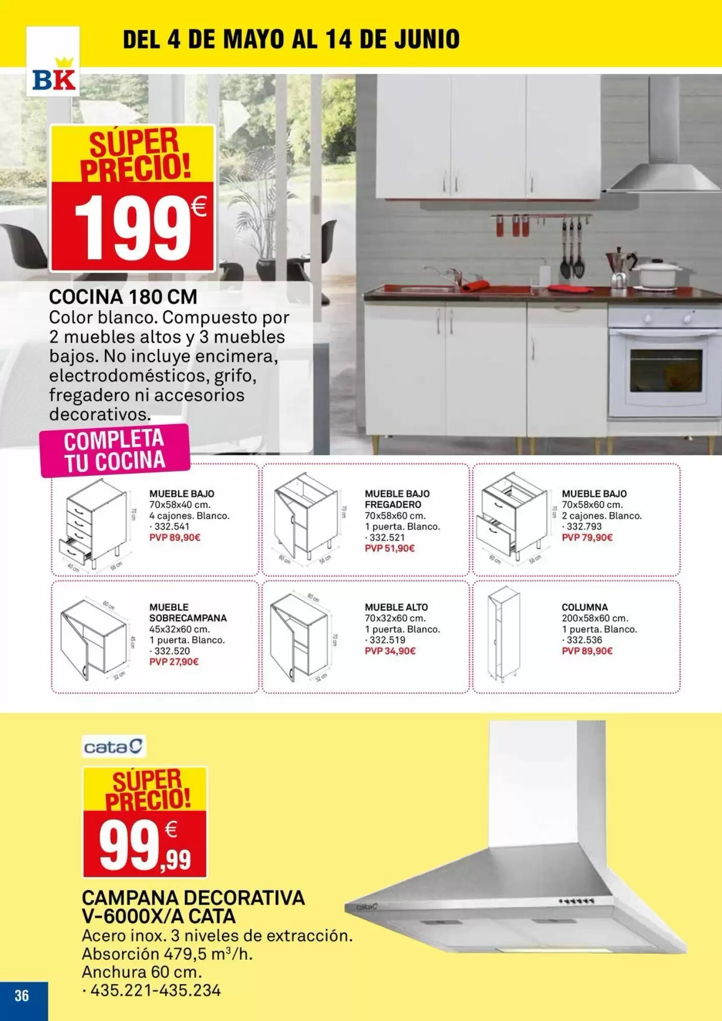 Folleto promocional de Bricoking válido desde el 05/05/2026 - Página 36.
