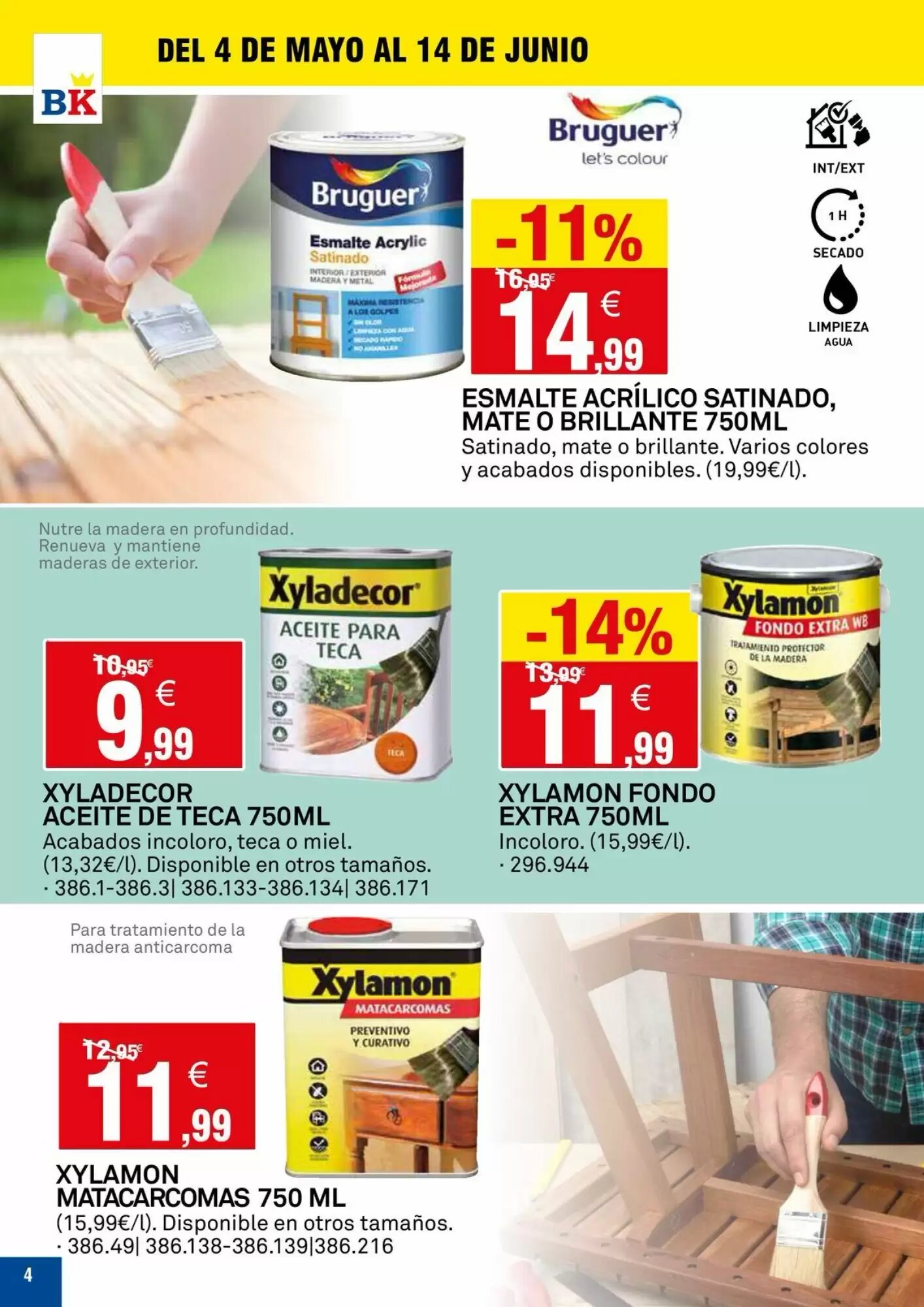 Folleto promocional de Bricoking válido desde el 05/05/2026 - Página 4.