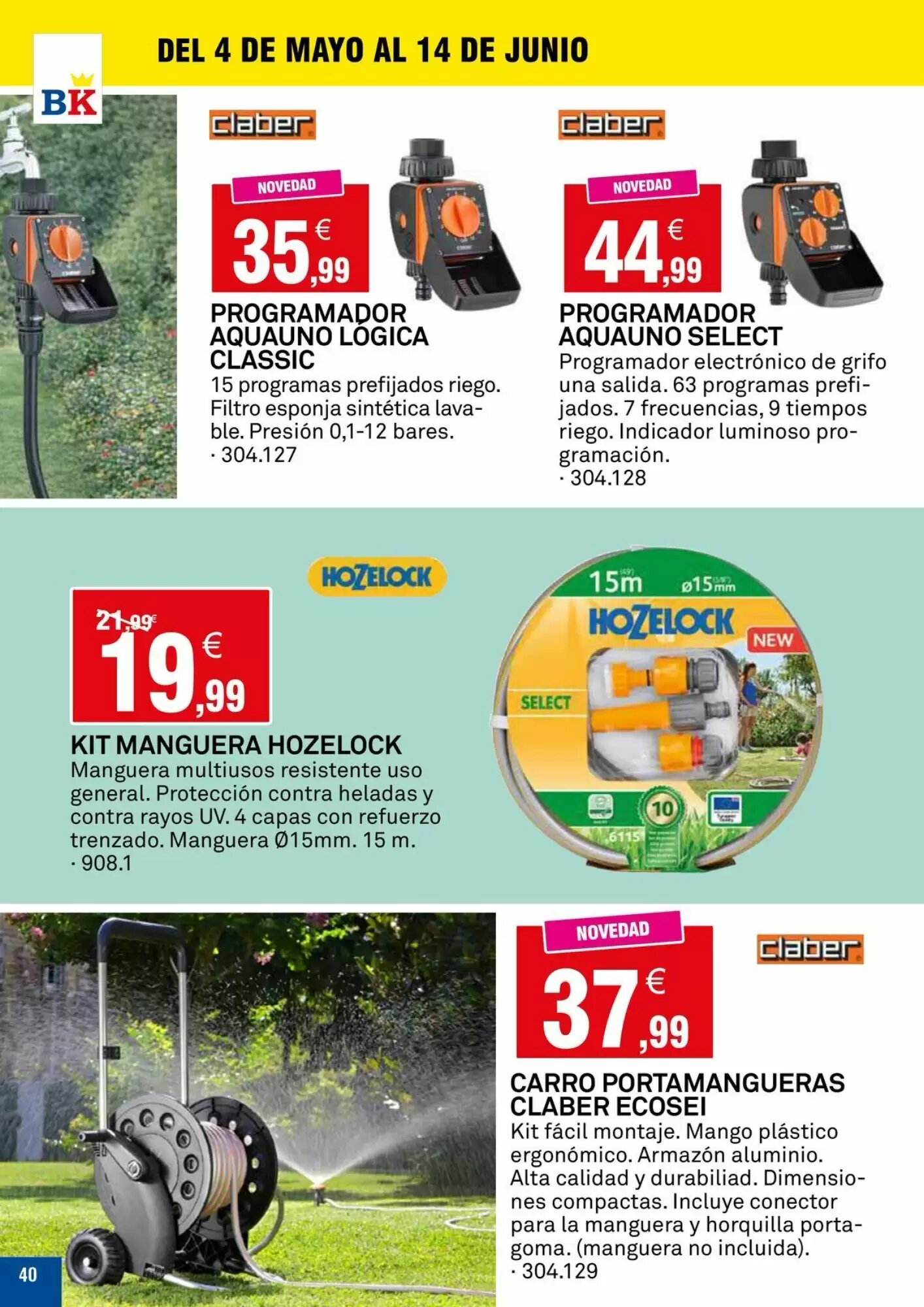 Folleto promocional de Bricoking válido desde el 05/05/2026 - Página 40.