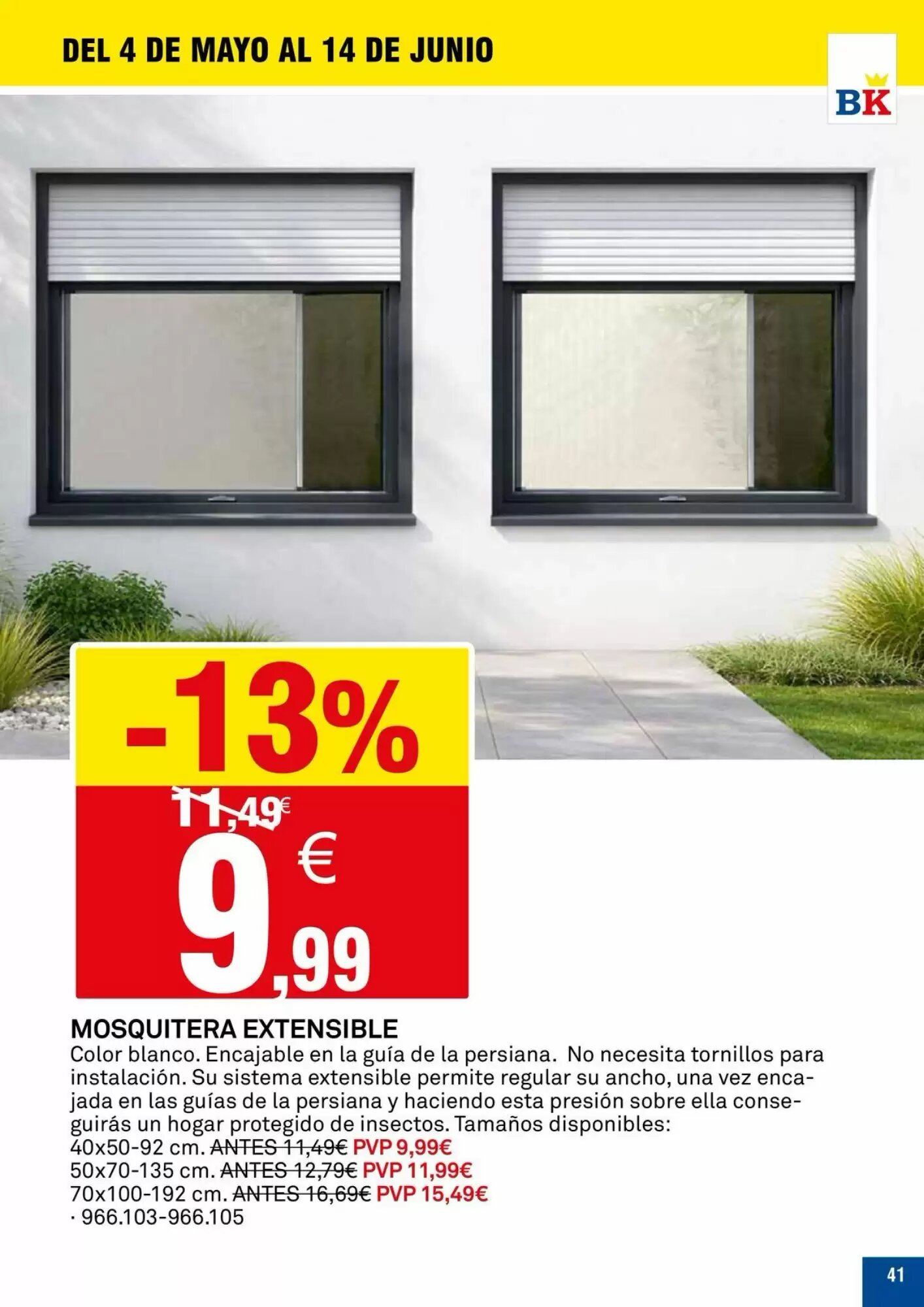 Folleto promocional de Bricoking válido desde el 05/05/2026 - Página 41.