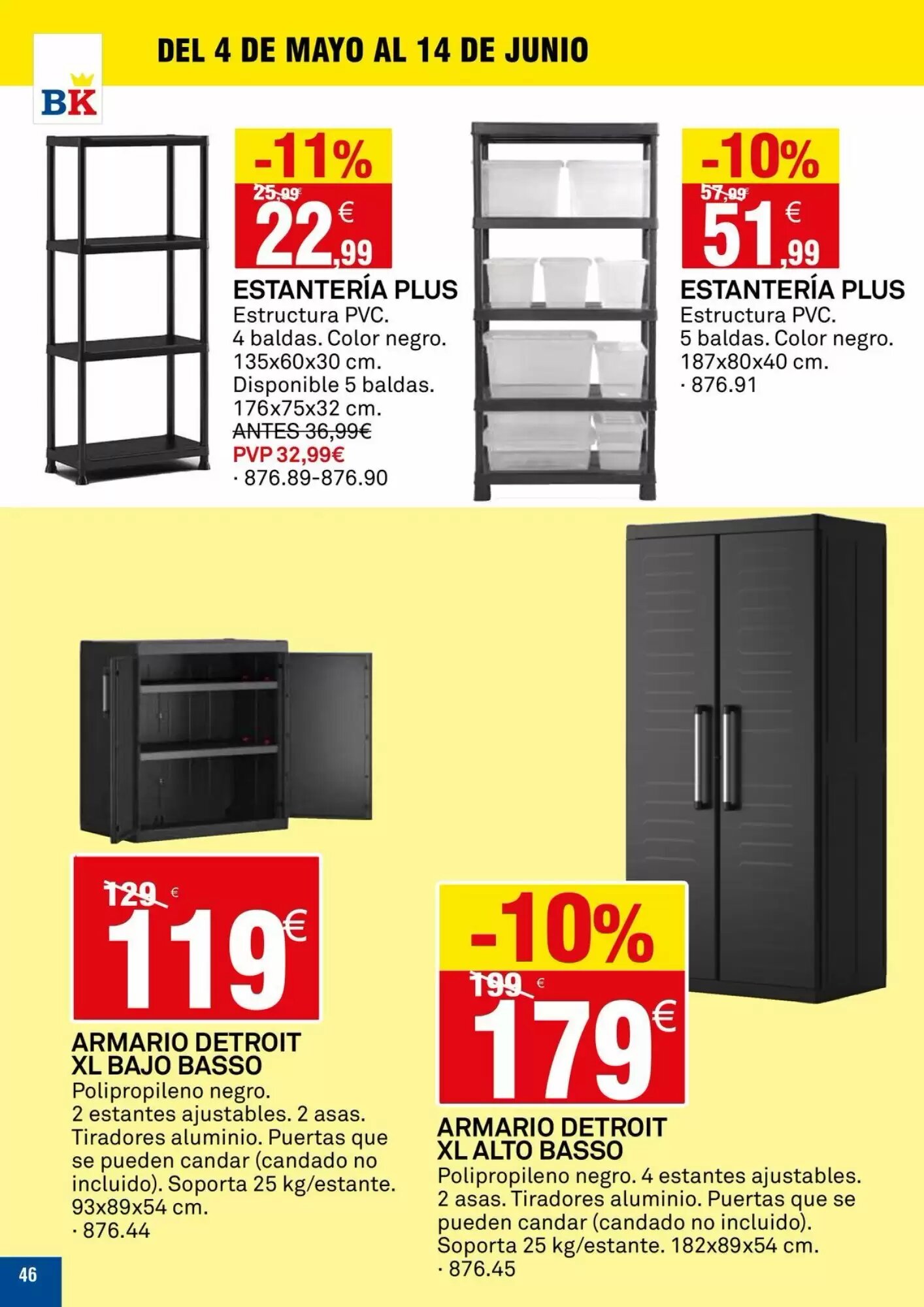 Folleto promocional de Bricoking válido desde el 05/05/2026 - Página 46.