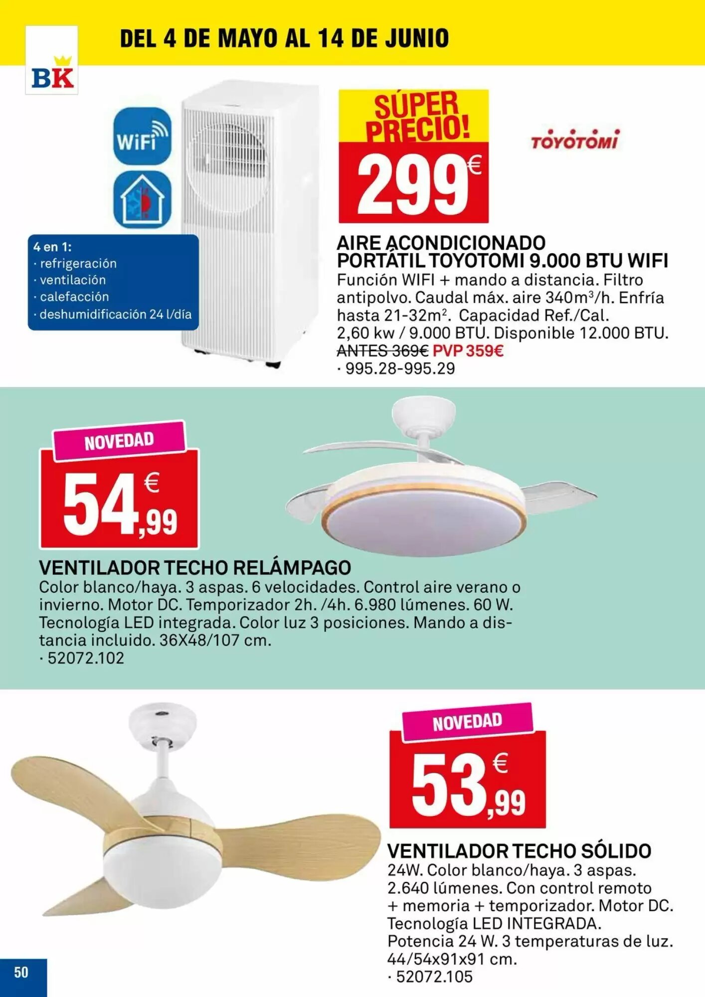 Folleto promocional de Bricoking válido desde el 05/05/2026 - Página 50.