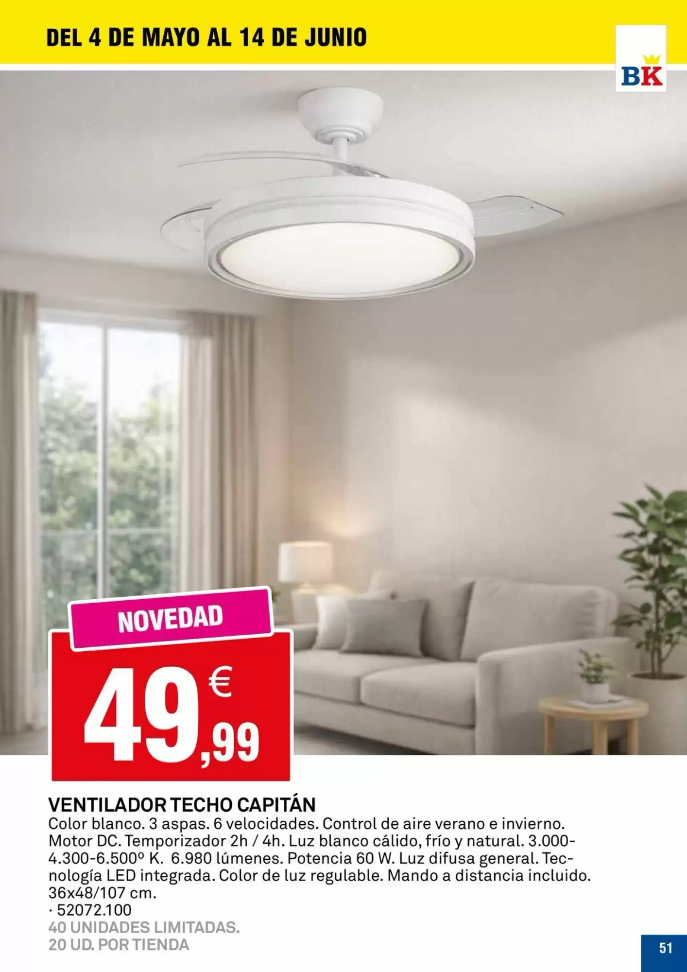 Folleto promocional de Bricoking válido desde el 05/05/2026 - Página 51.