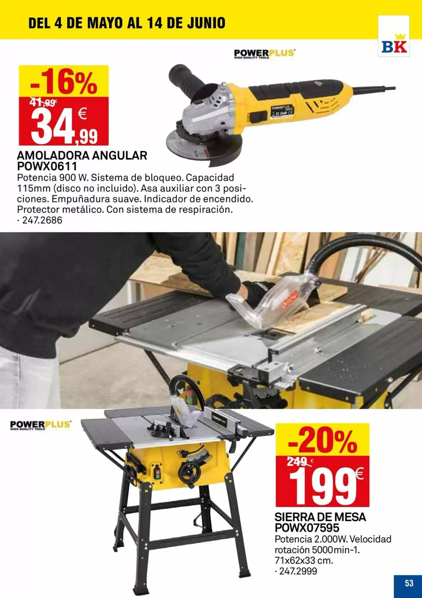 Folleto promocional de Bricoking válido desde el 05/05/2026 - Página 53.