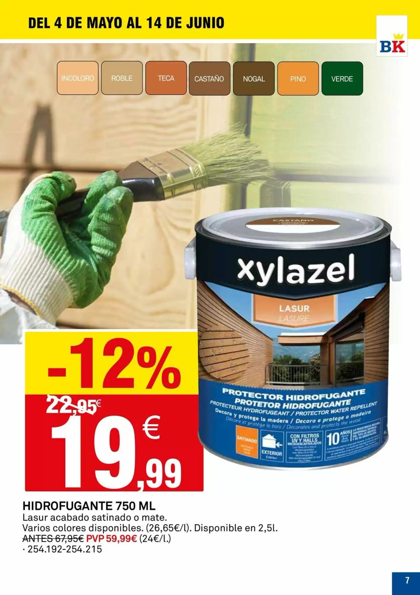 Folleto promocional de Bricoking válido desde el 05/05/2026 - Página 7.