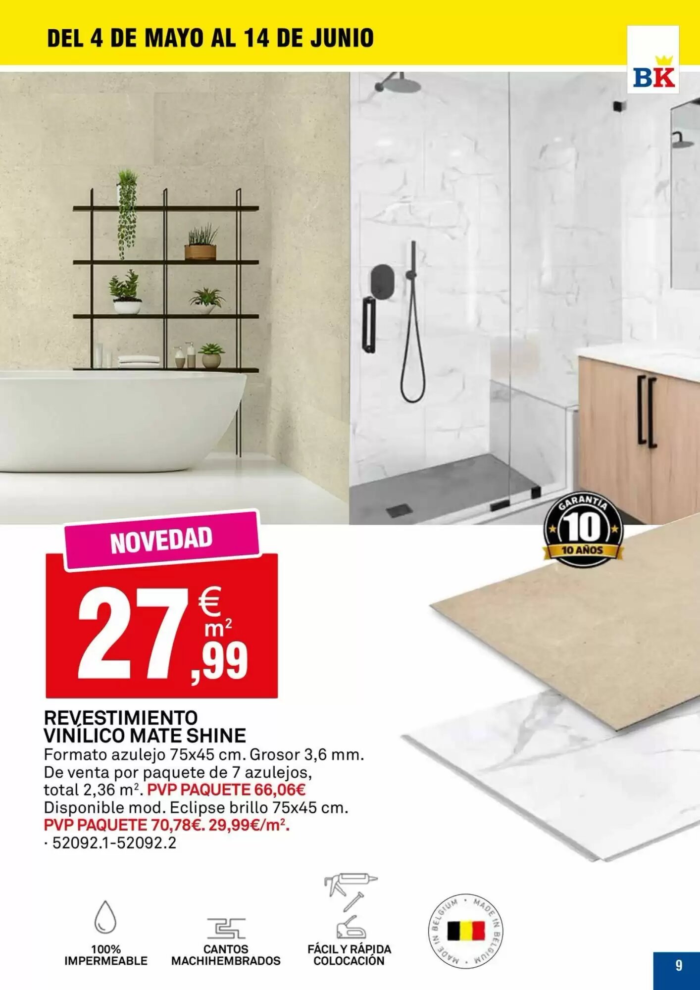 Folleto promocional de Bricoking válido desde el 05/05/2026 - Página 9.