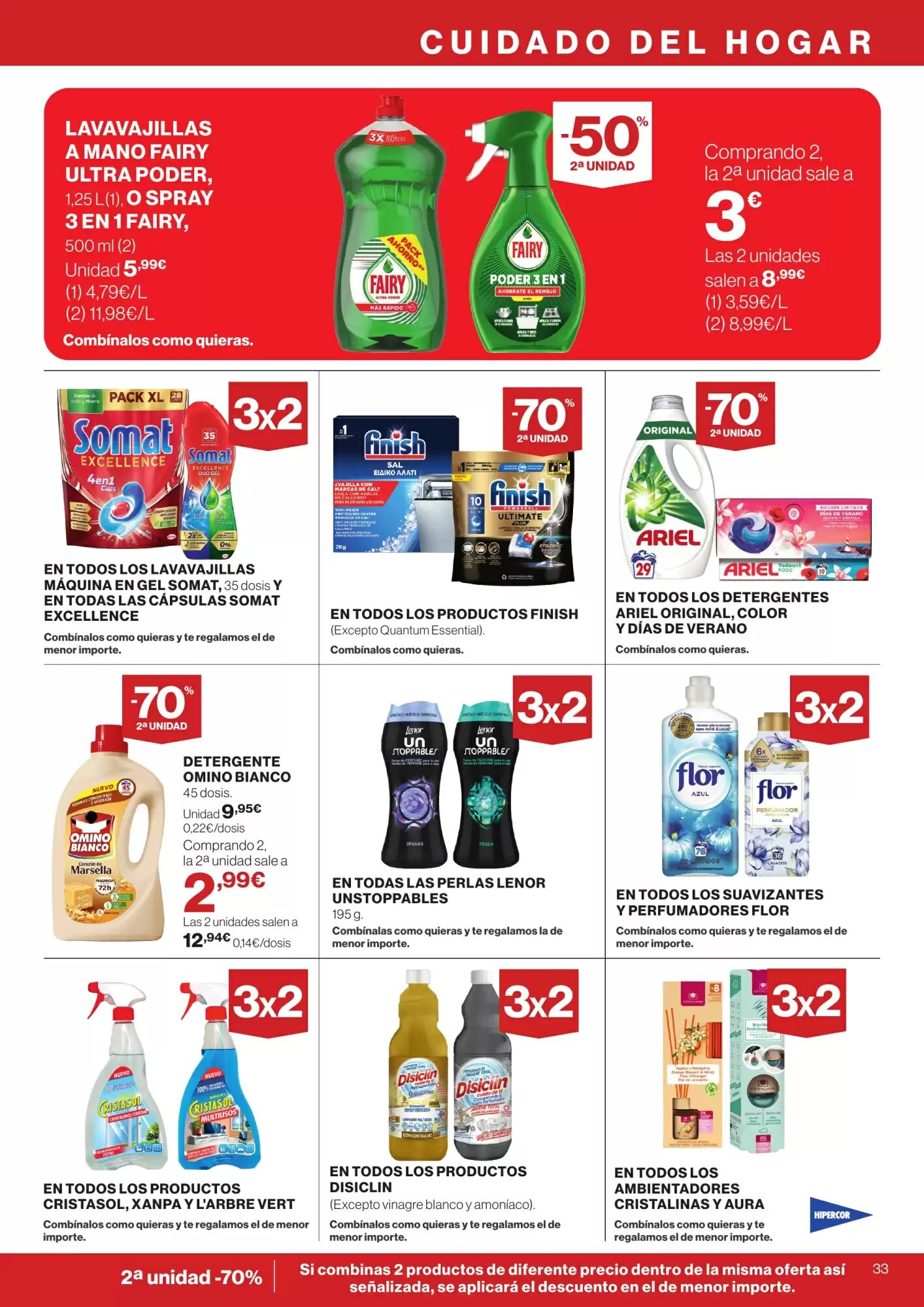 Folleto promocional de Hipercor válido desde el 06/05/2026 - Página 33.