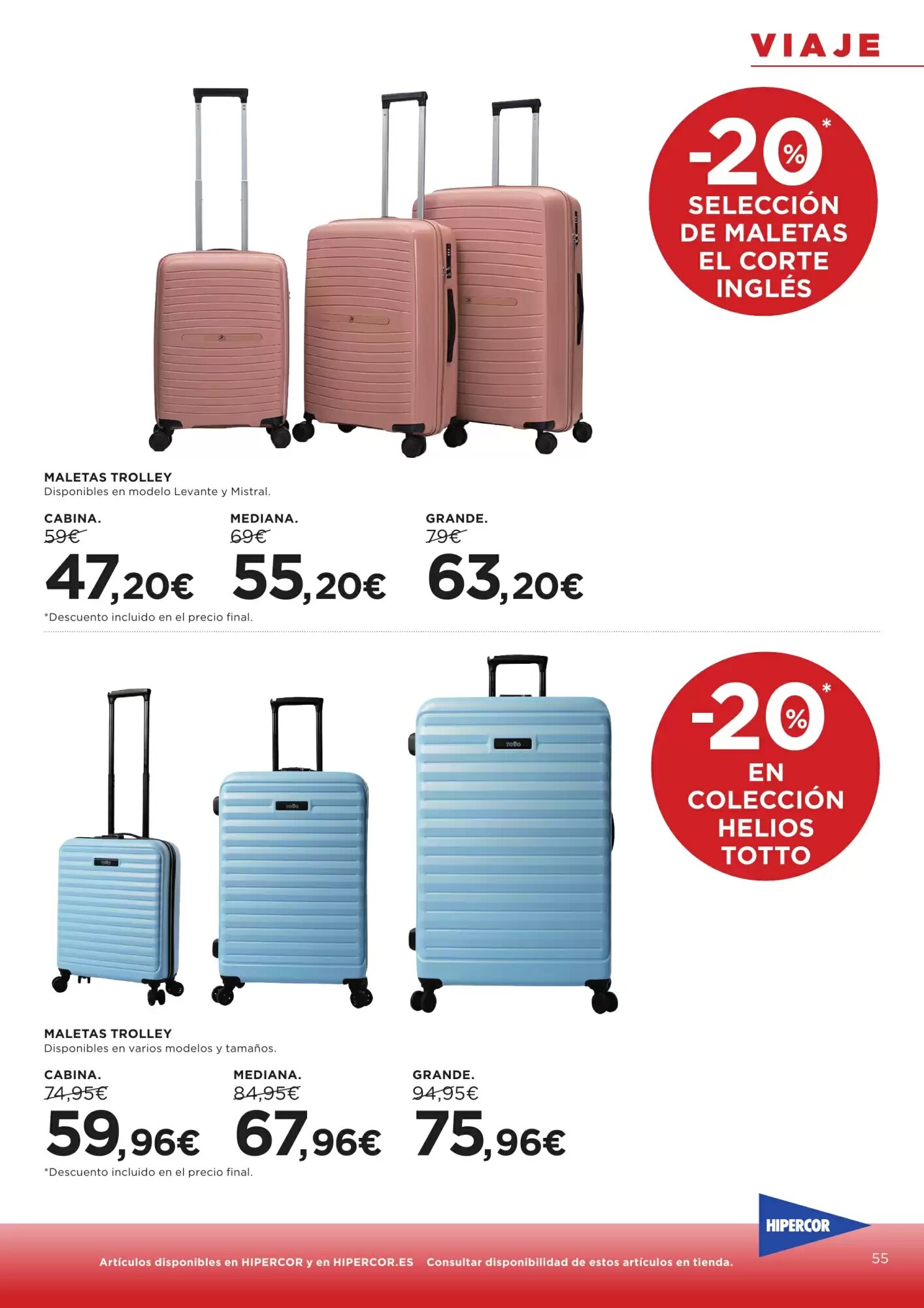 Folleto promocional de Hipercor válido desde el 06/05/2026 - Página 55.