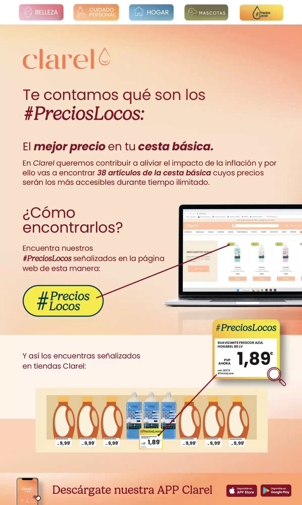 Folleto promocional de Clarel válido desde el 06/05/2026 - Página 15.