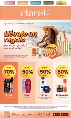 Folleto promocional de Clarel válido desde el 06/05/2026