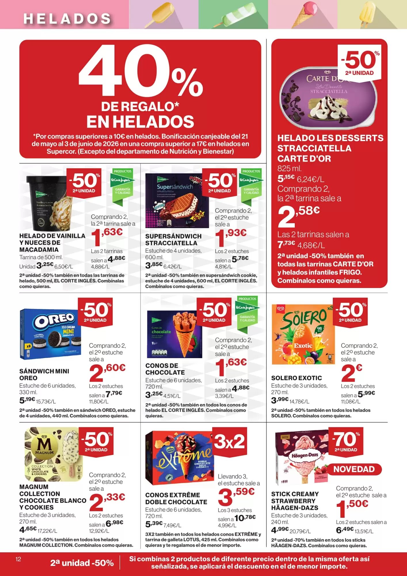 Folleto promocional de Supercor válido desde el 06/05/2026 - Página 12.