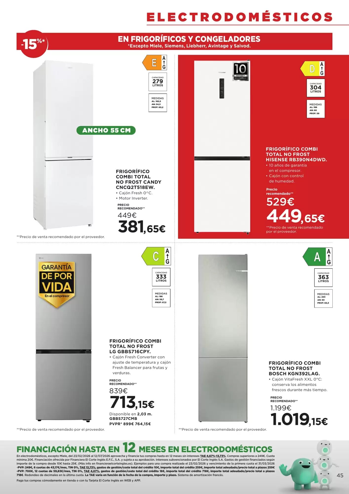 Folleto promocional de Hipercor válido desde el 06/05/2026 - Página 45.