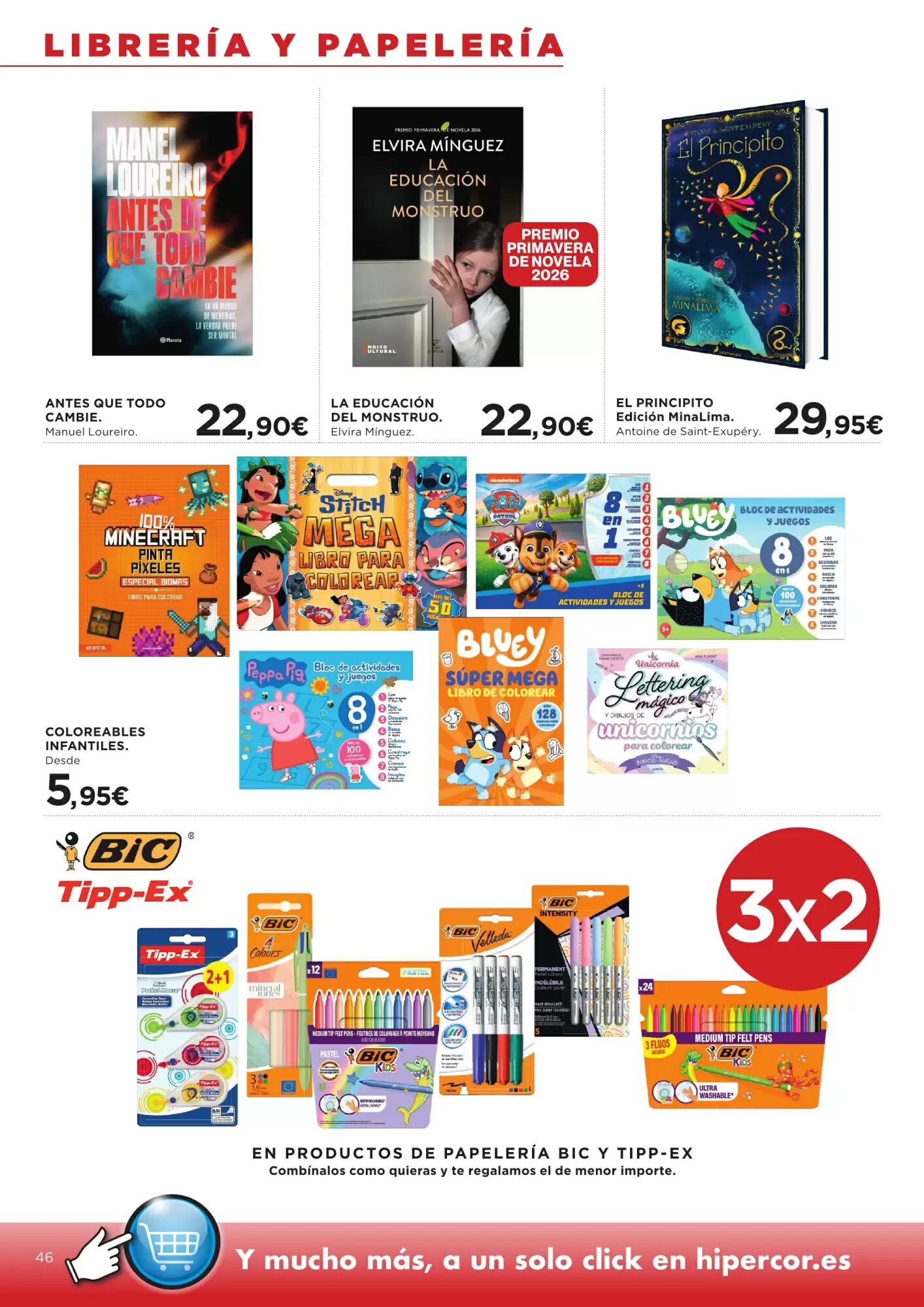 Folleto promocional de Hipercor válido desde el 06/05/2026 - Página 46.