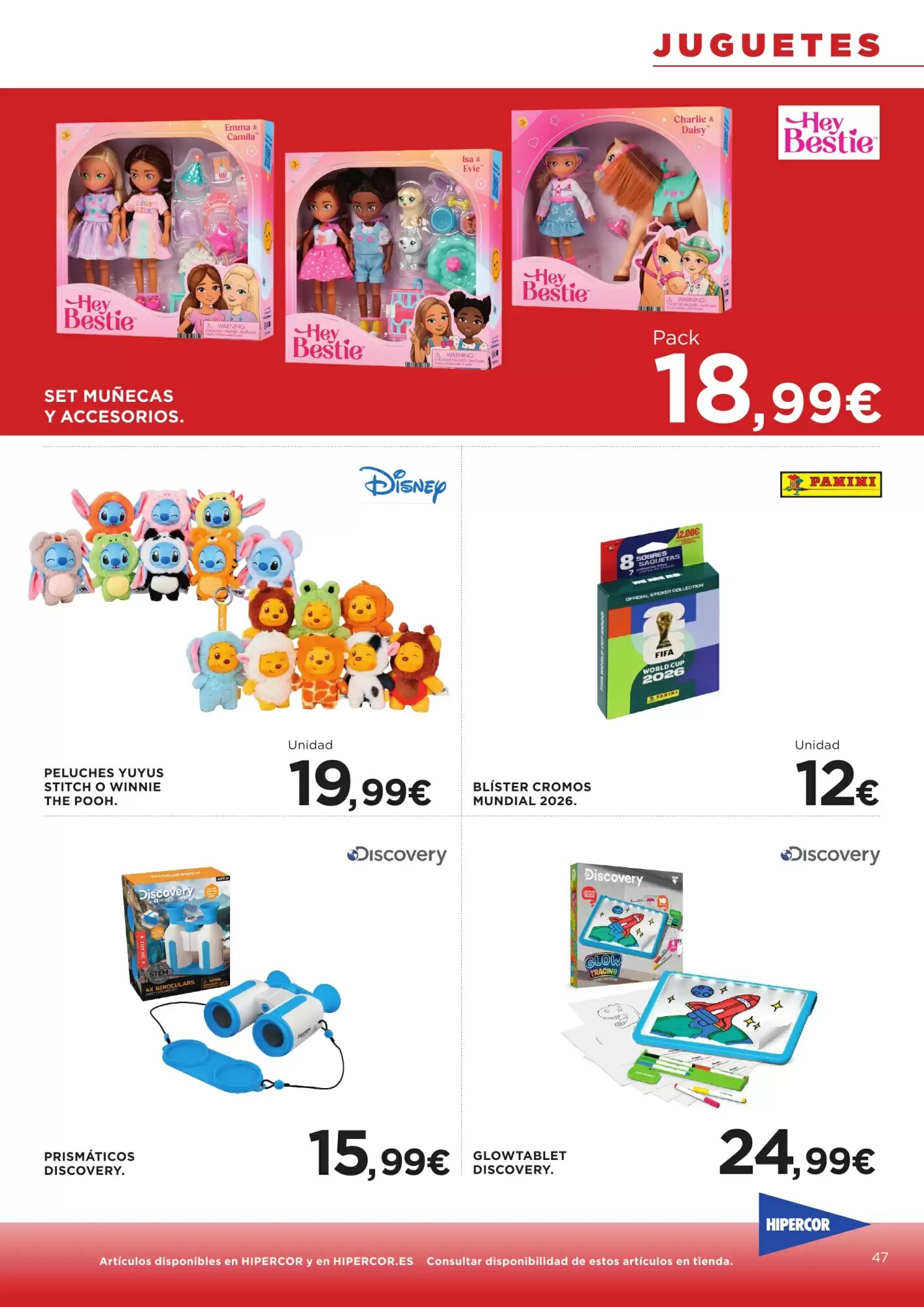 Folleto promocional de Hipercor válido desde el 06/05/2026 - Página 47.