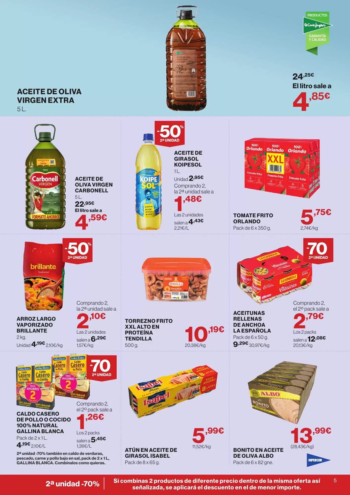 Folleto promocional de Hipercor válido desde el 06/05/2026 - Página 5.