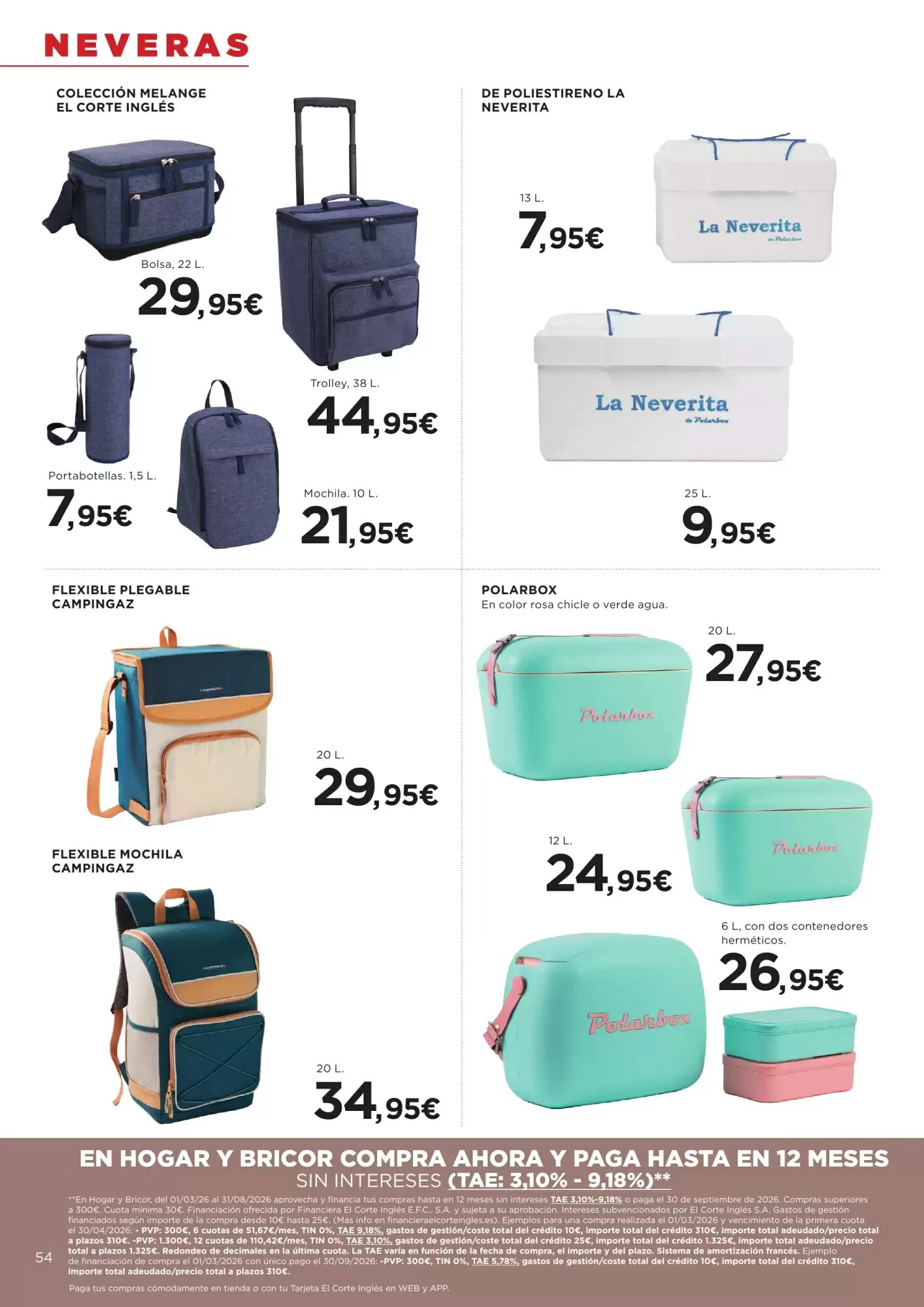 Folleto promocional de Hipercor válido desde el 06/05/2026 - Página 54.