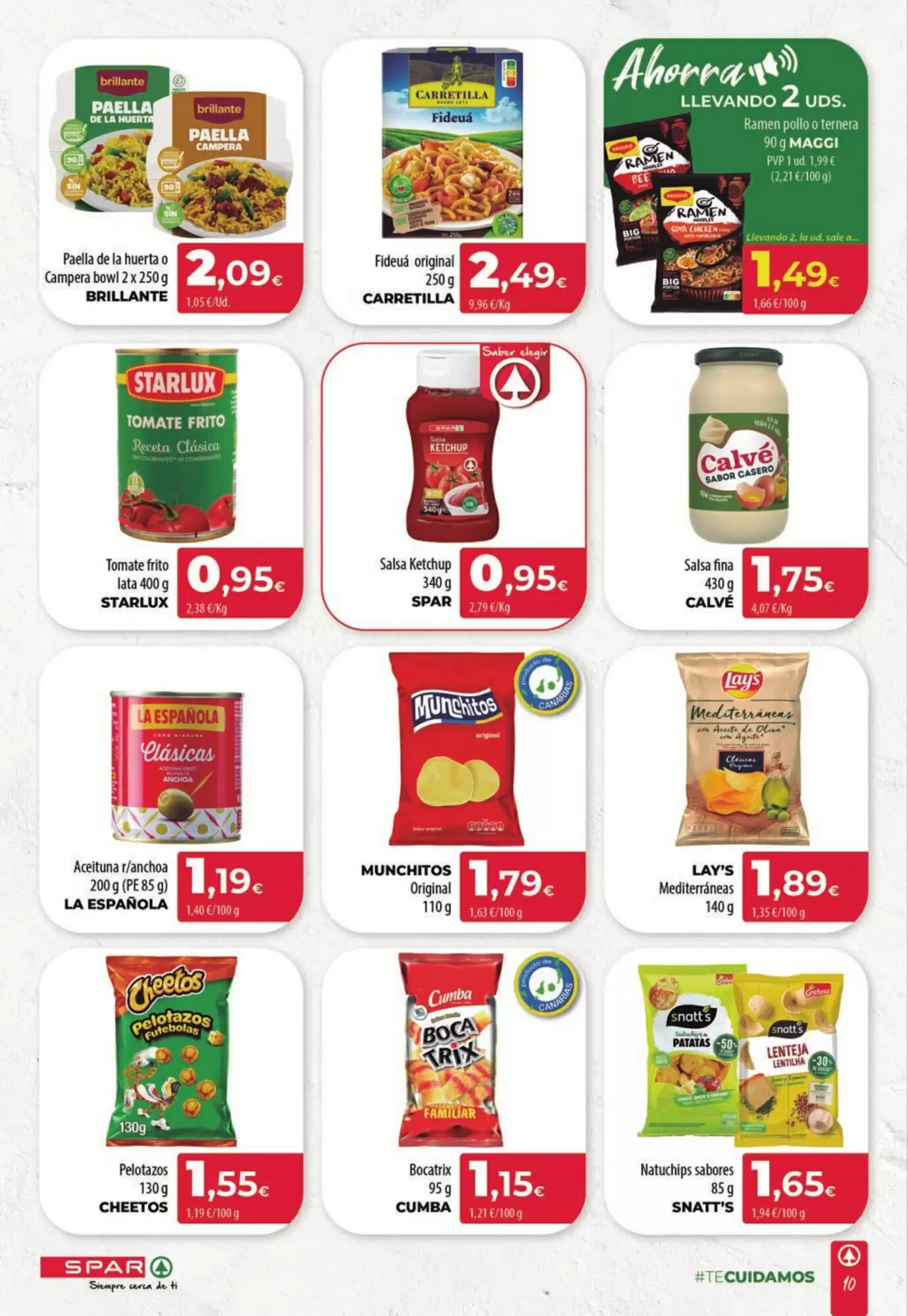 Folleto promocional de Spar válido desde el 07/05/2026 - Página 10.